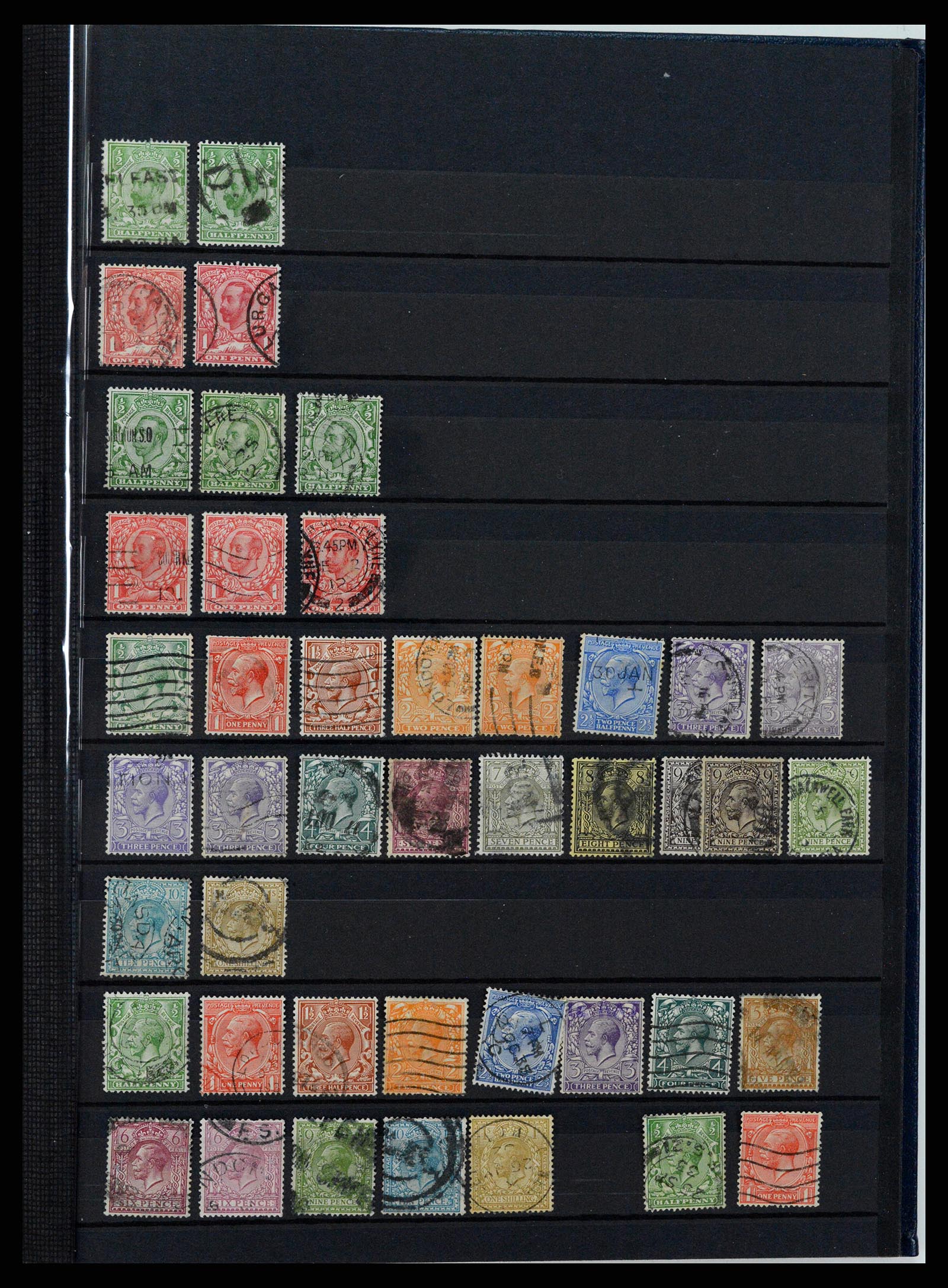 37471 013 - Postzegelverzameling 37471 Engeland 1840-1948.