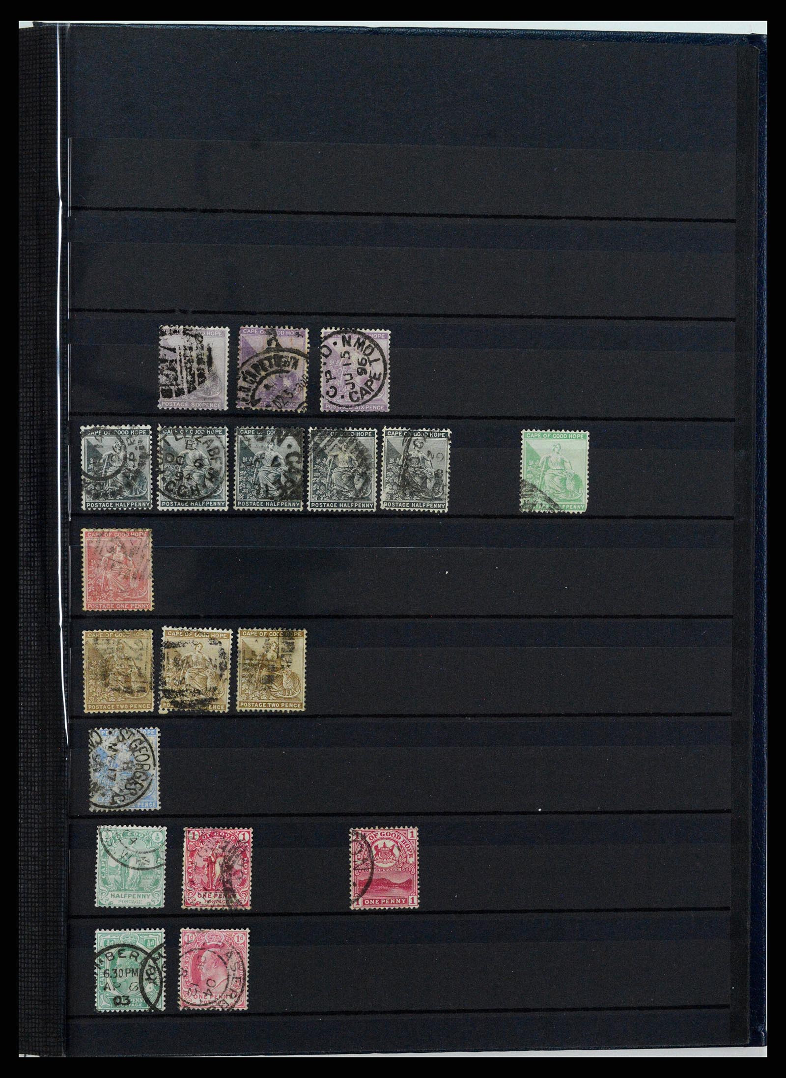 37471 018 - Postzegelverzameling 37471 Engeland 1840-1948.