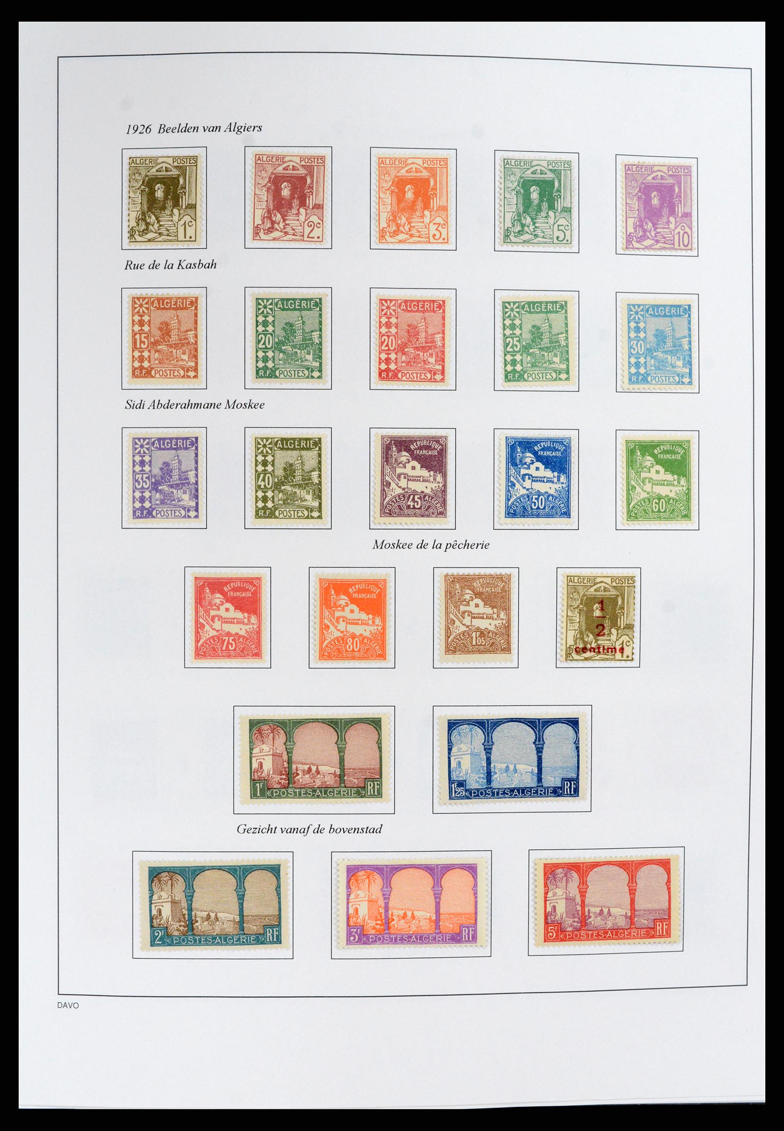 37472 009 - Stamp collection 37472 Algeria specialised collection 1849(!)-1958.