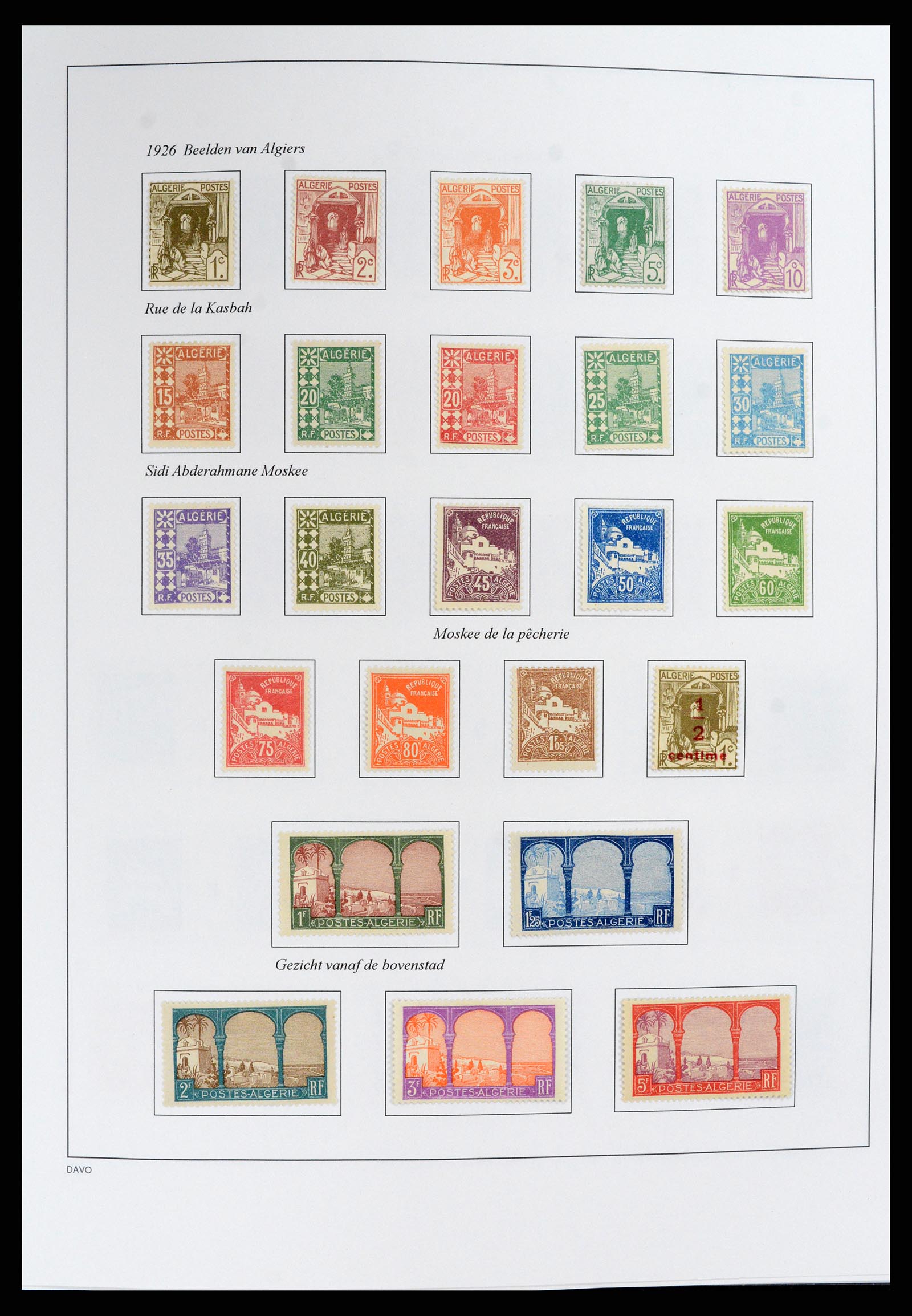 37472 009 - Stamp collection 37472 Algeria specialised collection 1849(!)-1958.