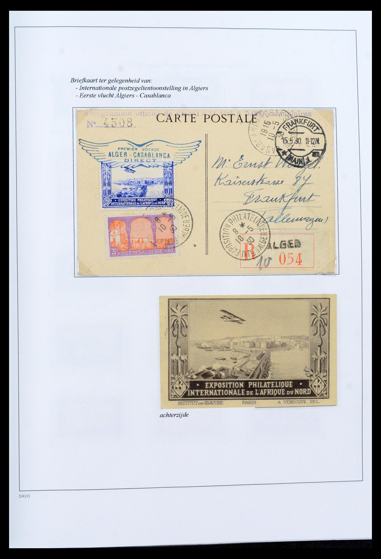 37472 018a - Stamp collection 37472 Algeria specialised collection 1849(!)-1958.