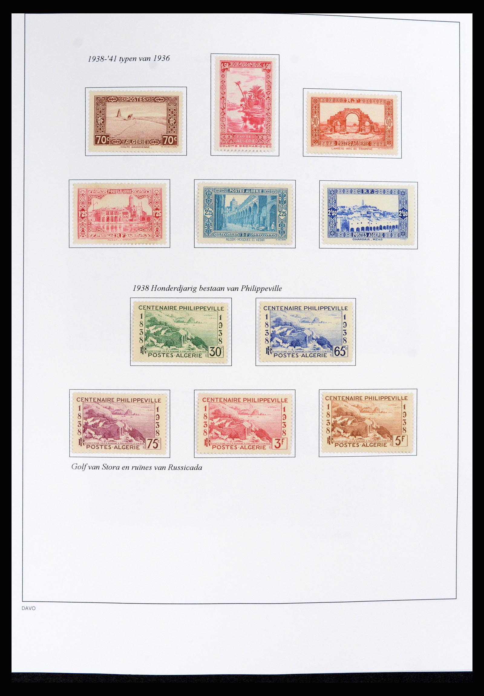 37472 024 - Stamp collection 37472 Algeria specialised collection 1849(!)-1958.