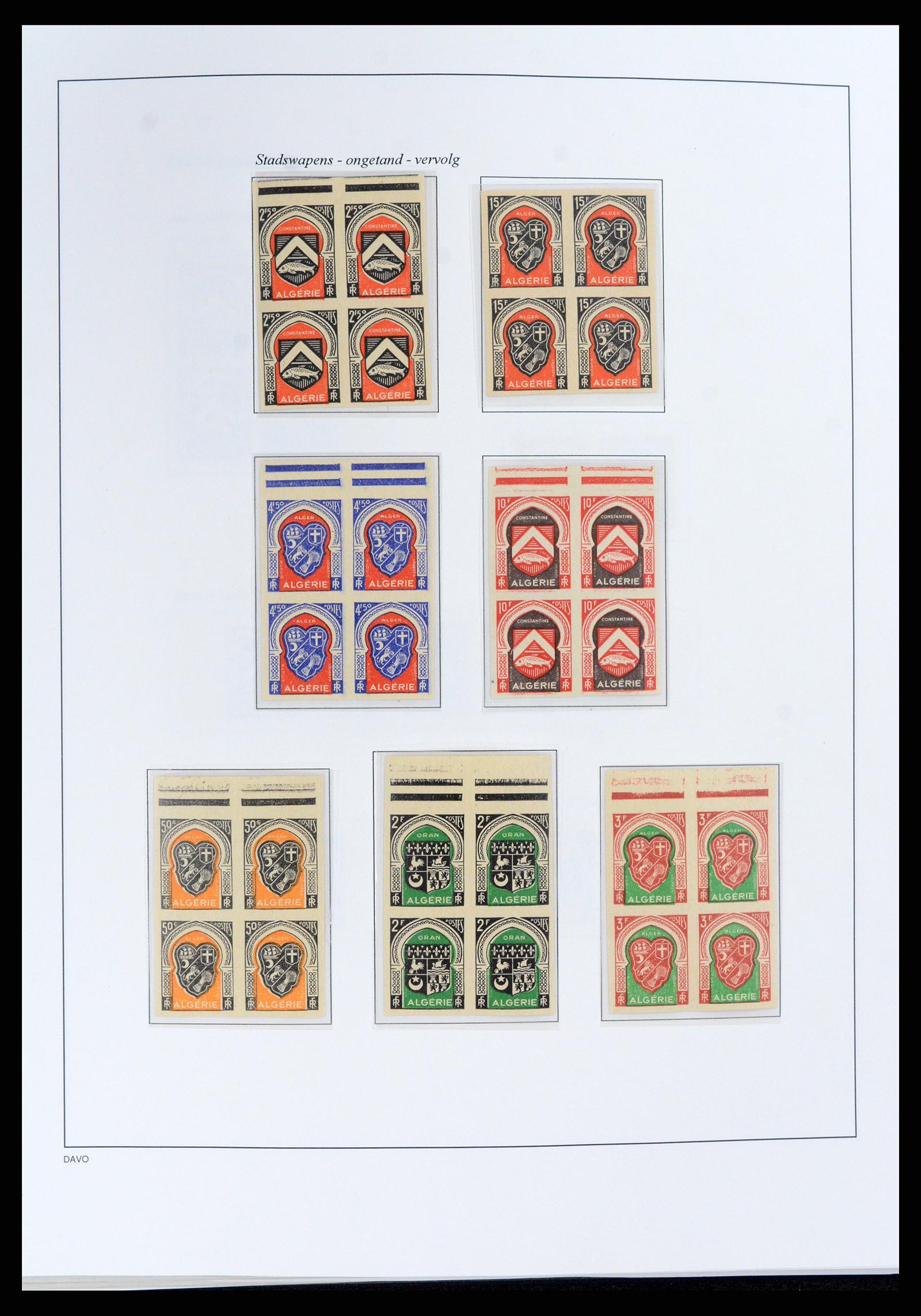 37472 050 - Stamp collection 37472 Algeria specialised collection 1849(!)-1958.
