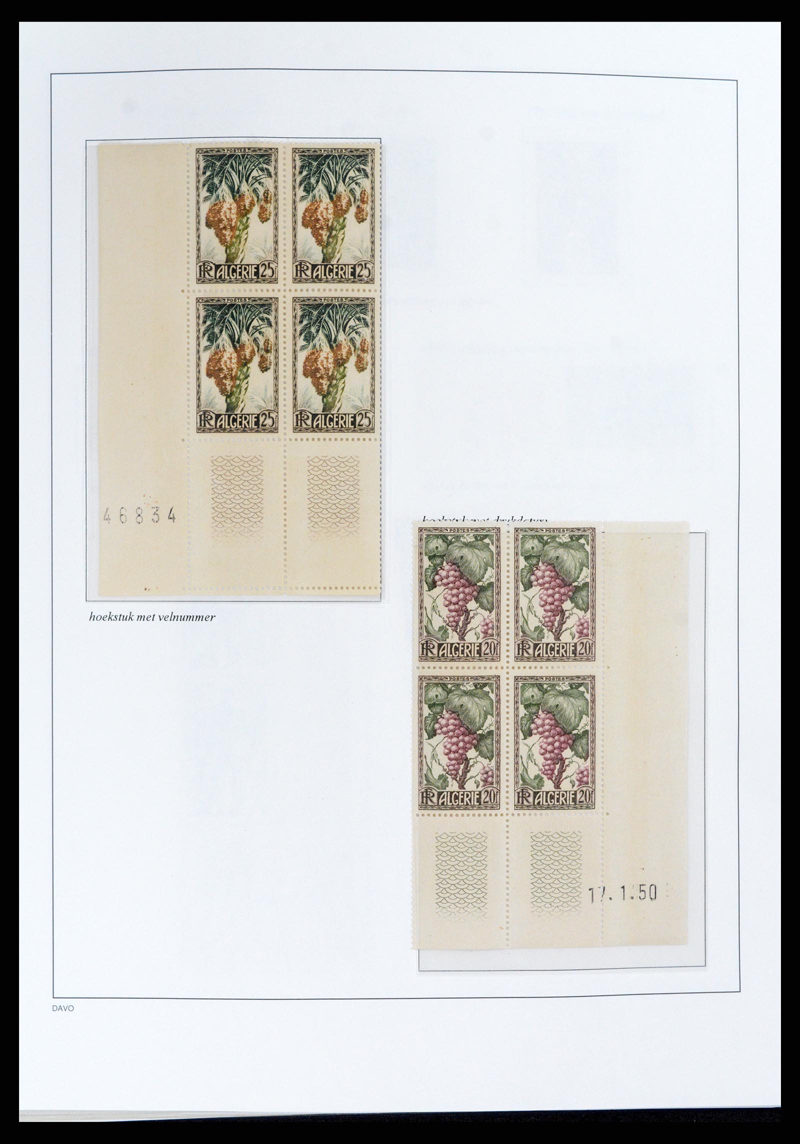 37472 056 - Stamp collection 37472 Algeria specialised collection 1849(!)-1958.