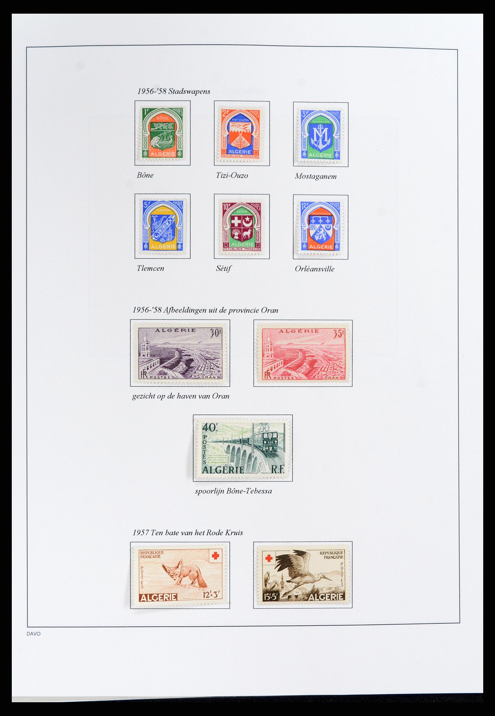 37472 072 - Stamp collection 37472 Algeria specialised collection 1849(!)-1958.