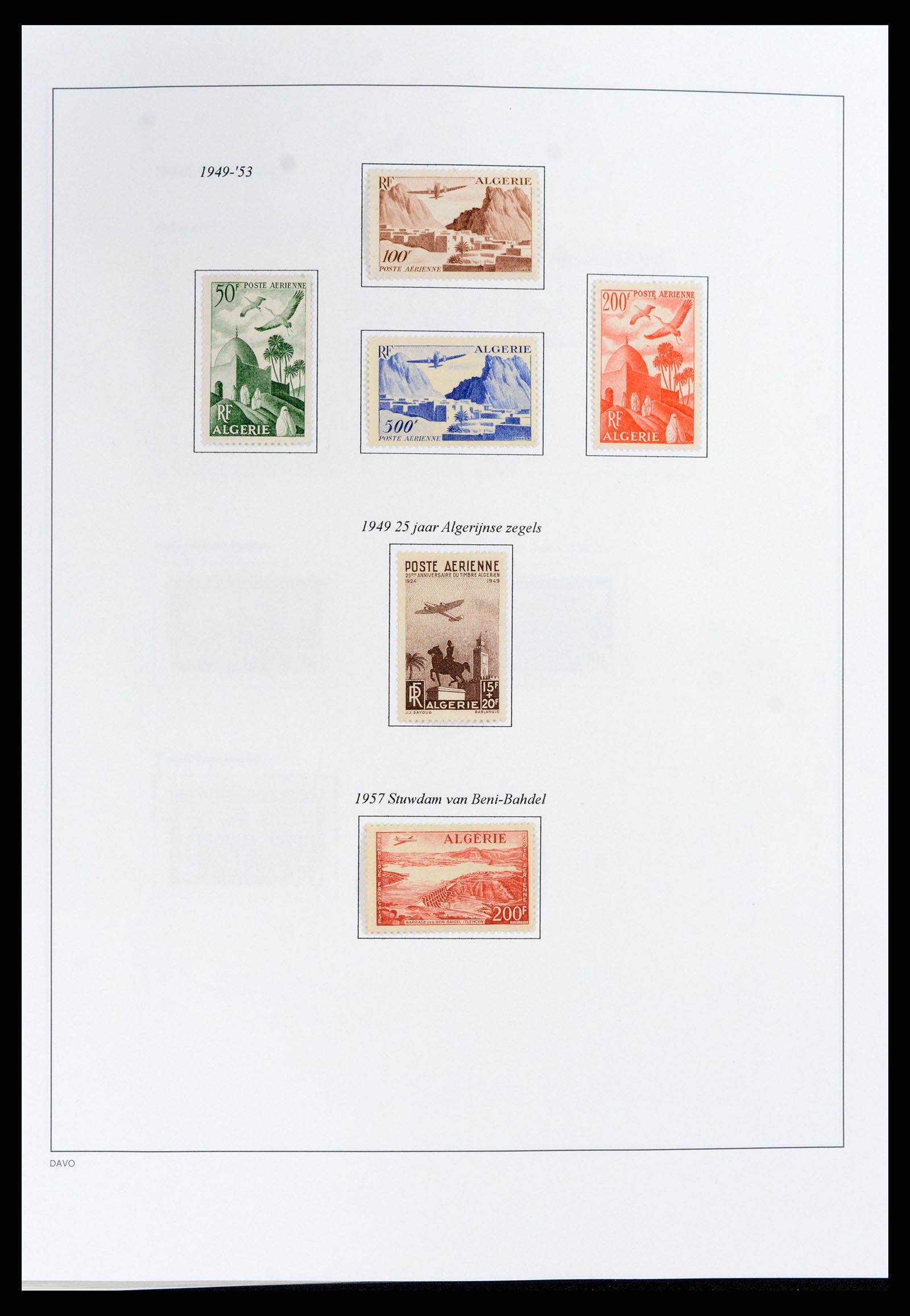 37472 078 - Stamp collection 37472 Algeria specialised collection 1849(!)-1958.