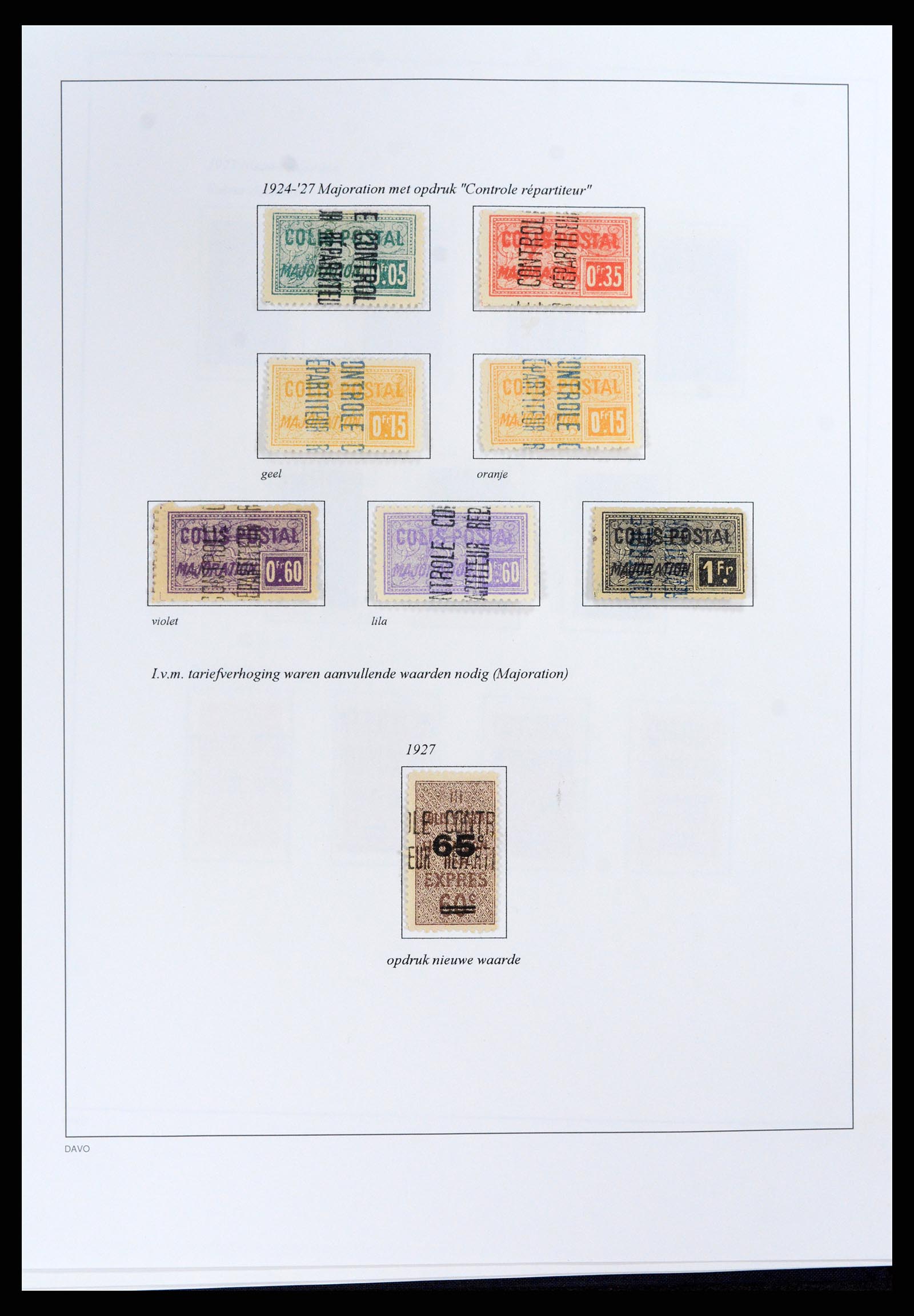 37472 089 - Stamp collection 37472 Algeria specialised collection 1849(!)-1958.