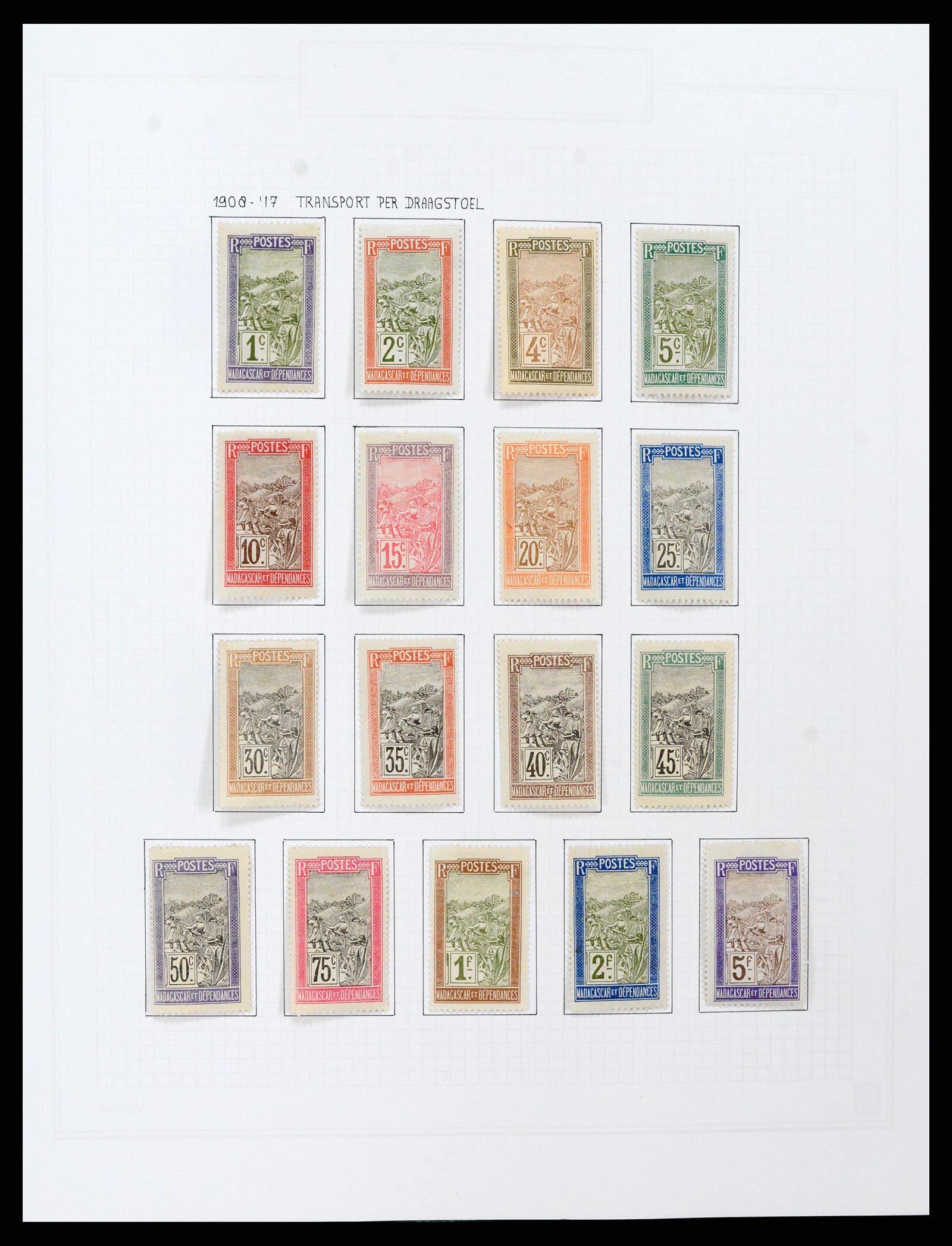 37473 021 - Stamp collection 37473 French Colonies 1888-1957.