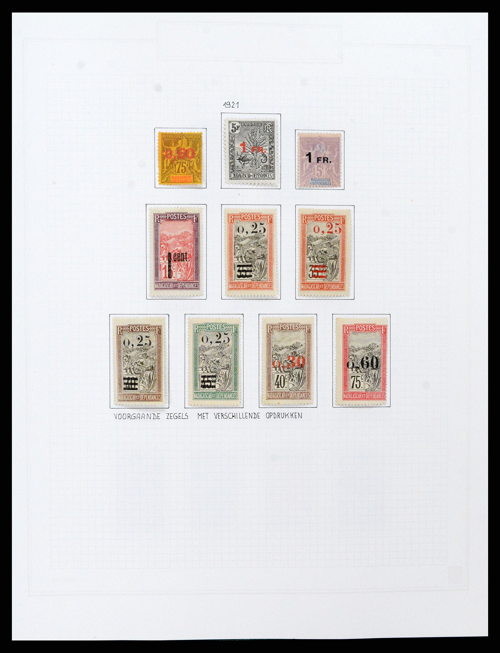 37473 024 - Stamp collection 37473 French Colonies 1888-1957.