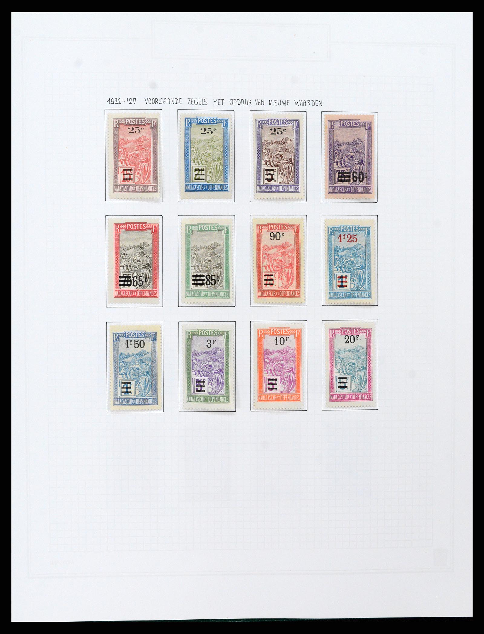 37473 026 - Stamp collection 37473 French Colonies 1888-1957.