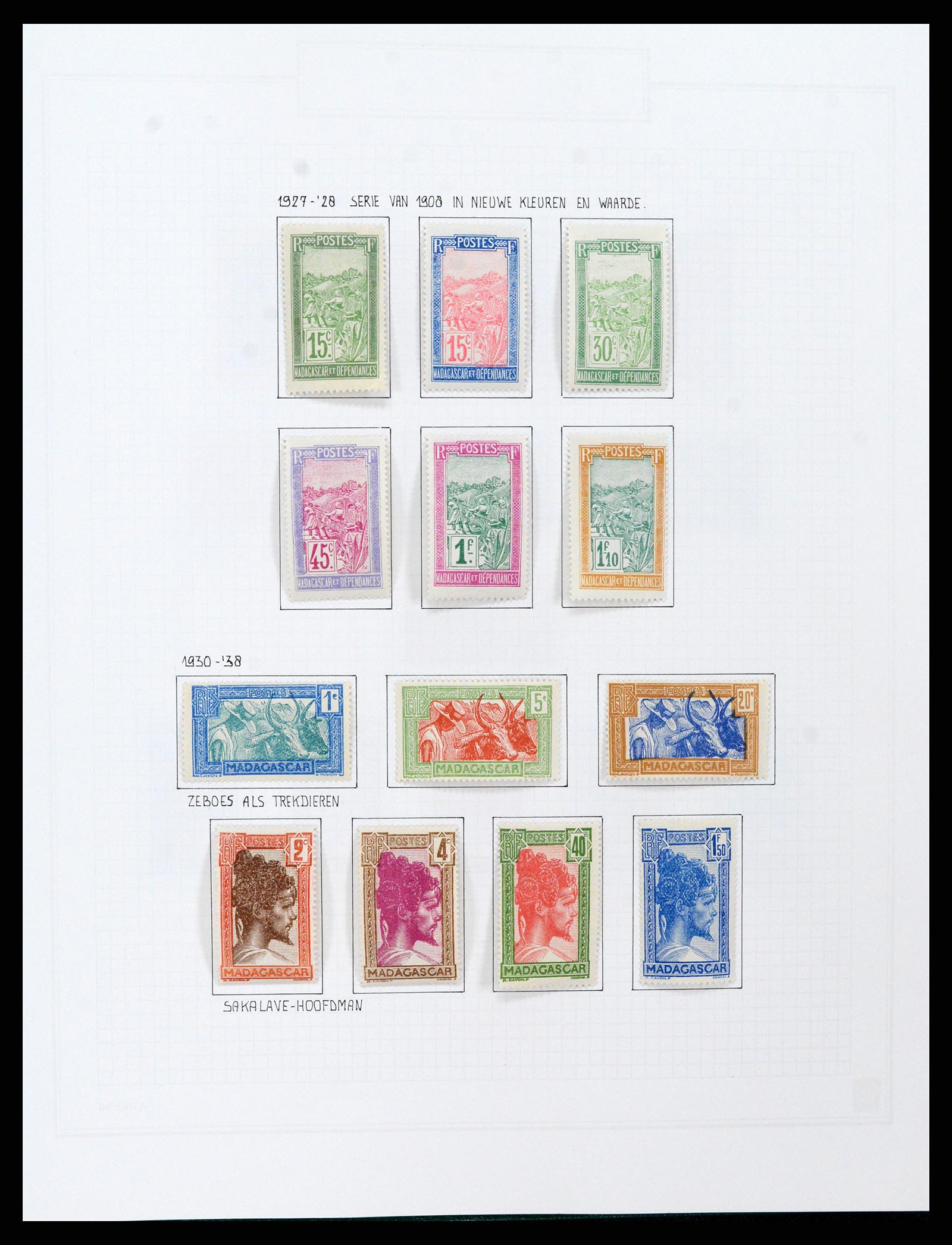 37473 027 - Stamp collection 37473 French Colonies 1888-1957.