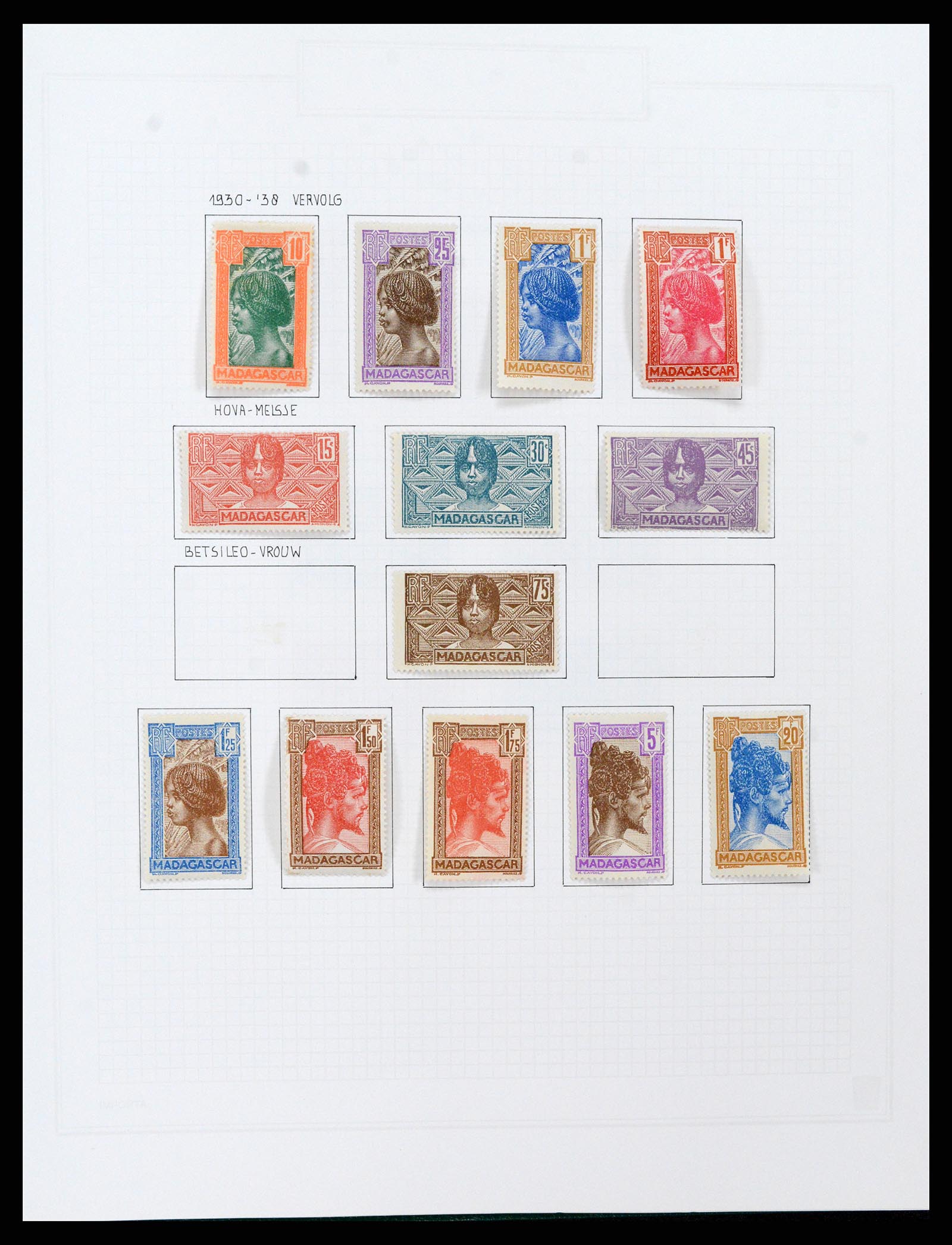 37473 028 - Stamp collection 37473 French Colonies 1888-1957.