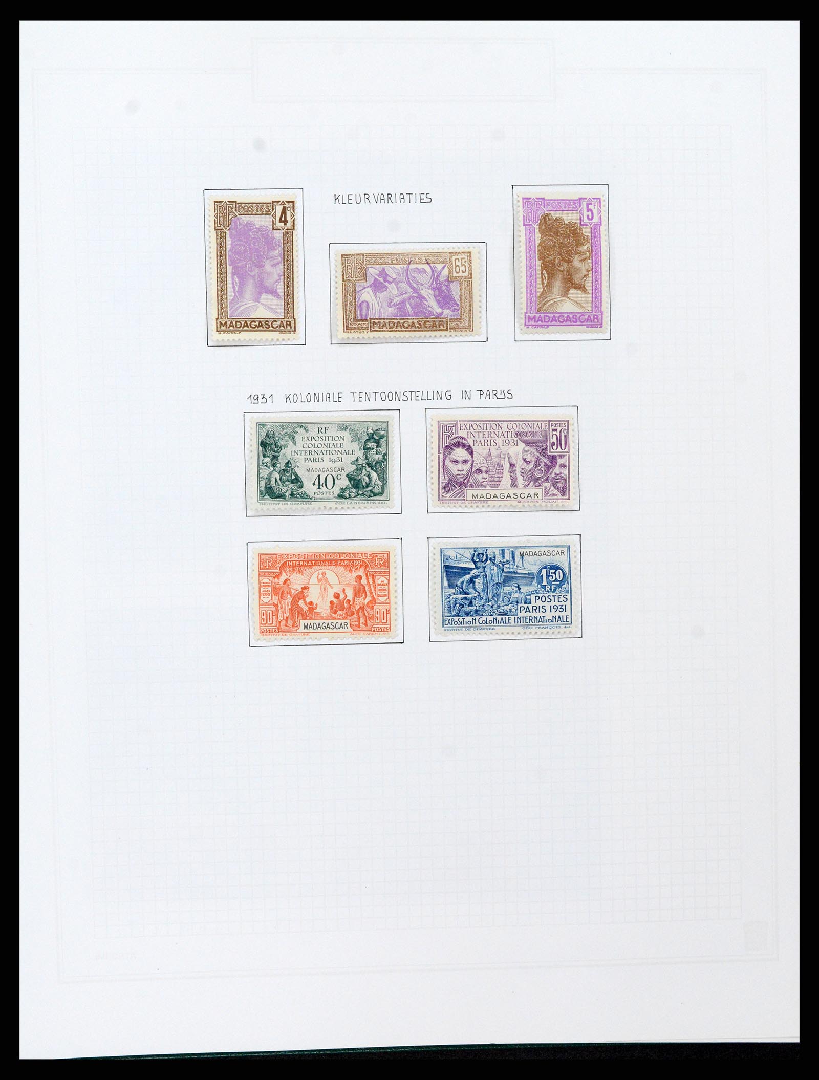 37473 030 - Stamp collection 37473 French Colonies 1888-1957.