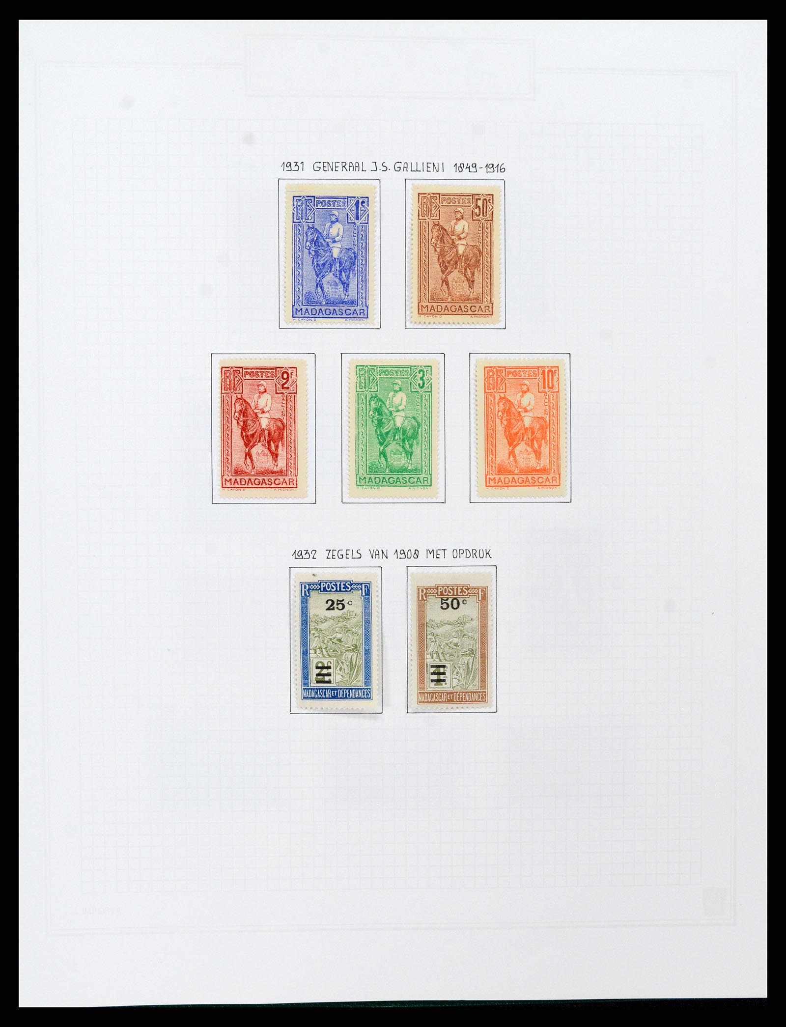 37473 031 - Stamp collection 37473 French Colonies 1888-1957.