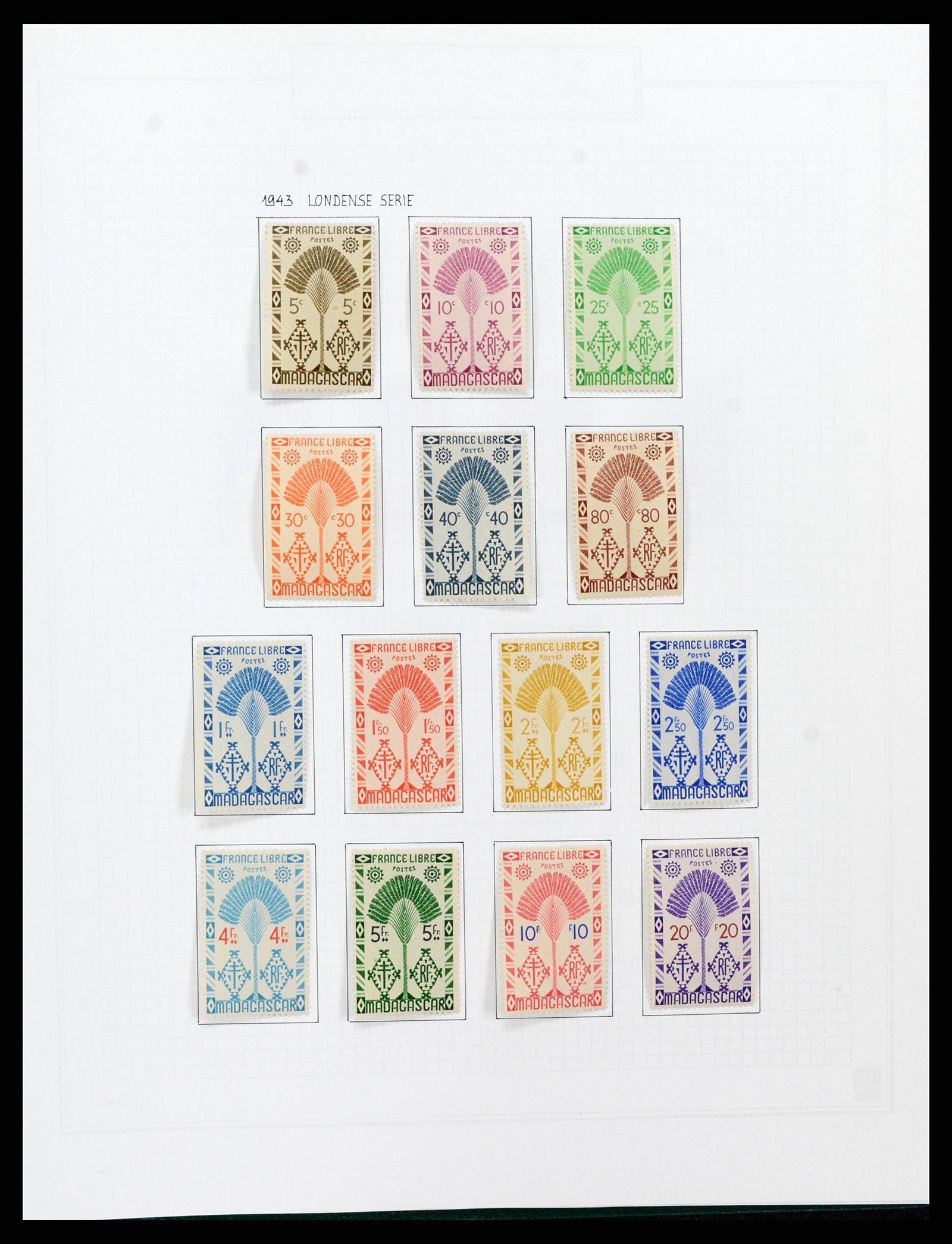 37473 041 - Stamp collection 37473 French Colonies 1888-1957.
