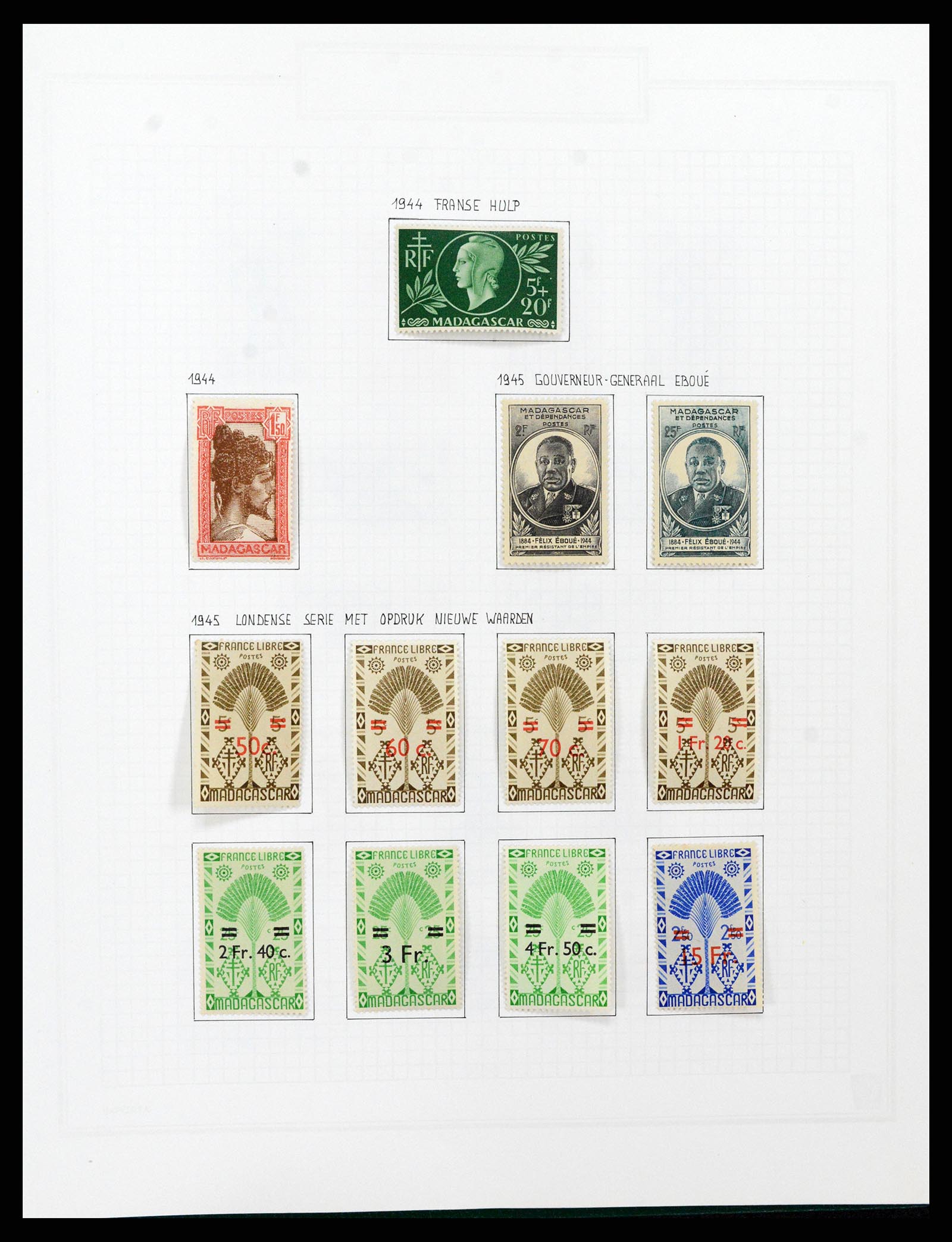 37473 043 - Stamp collection 37473 French Colonies 1888-1957.