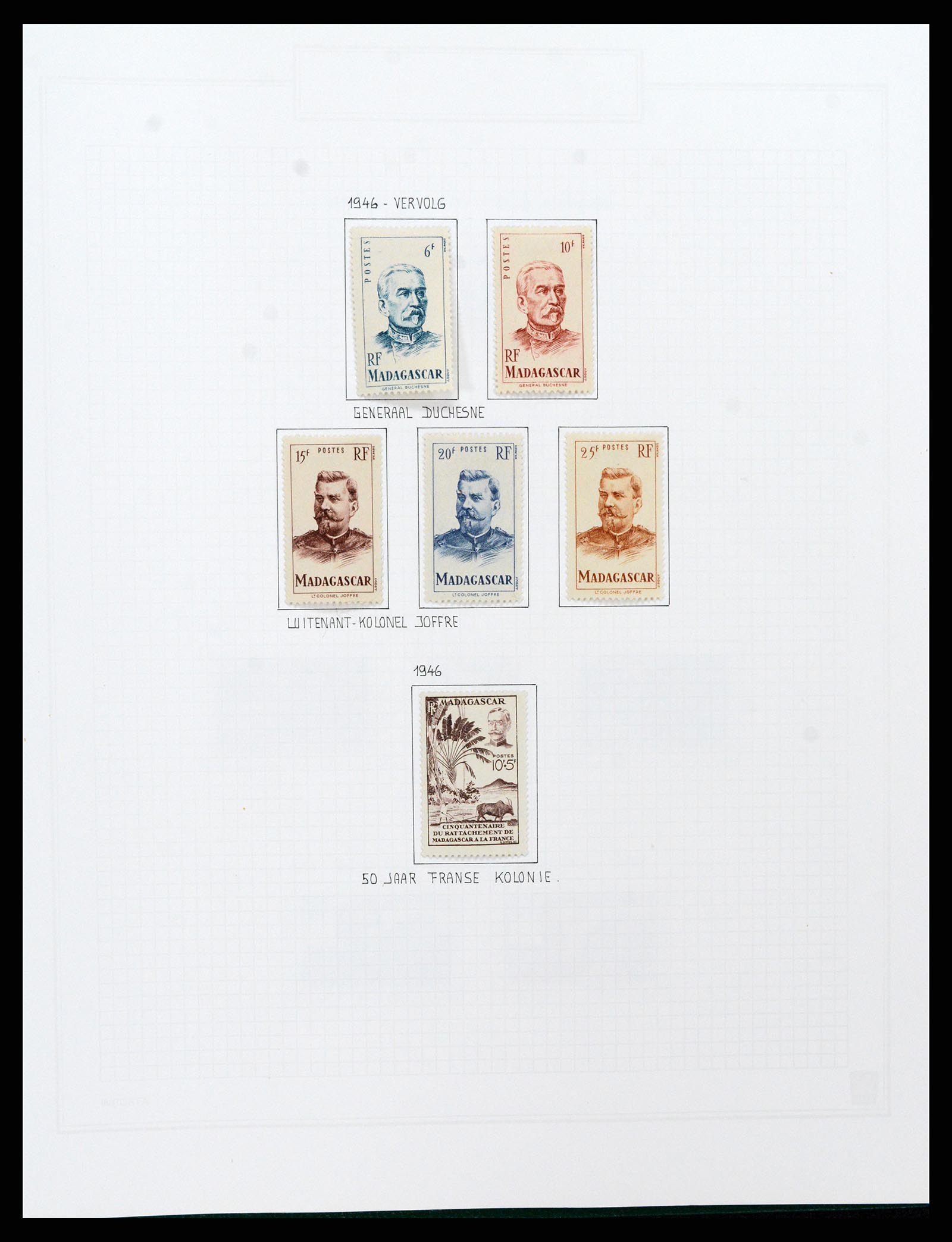 37473 045 - Stamp collection 37473 French Colonies 1888-1957.