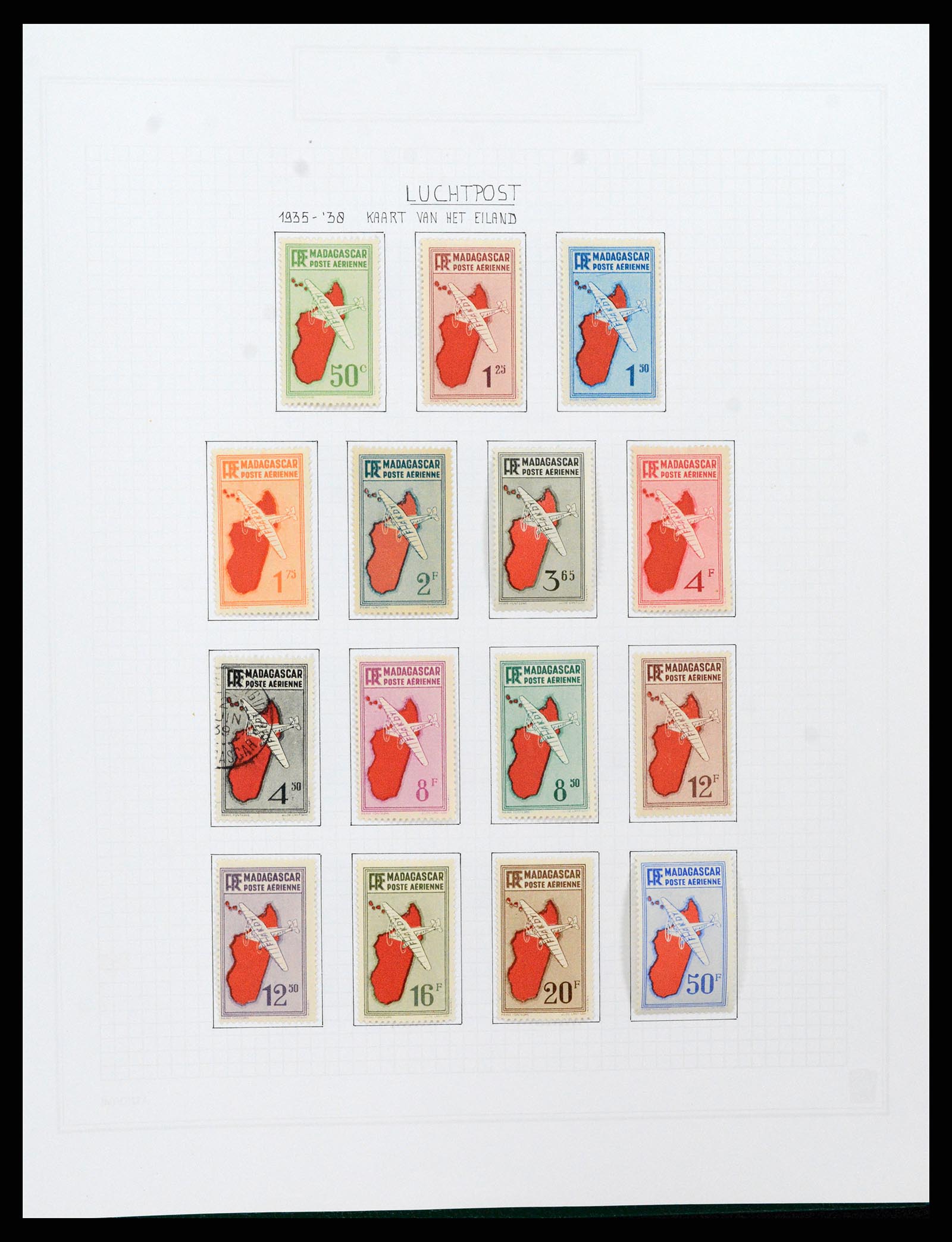 37473 048 - Stamp collection 37473 French Colonies 1888-1957.