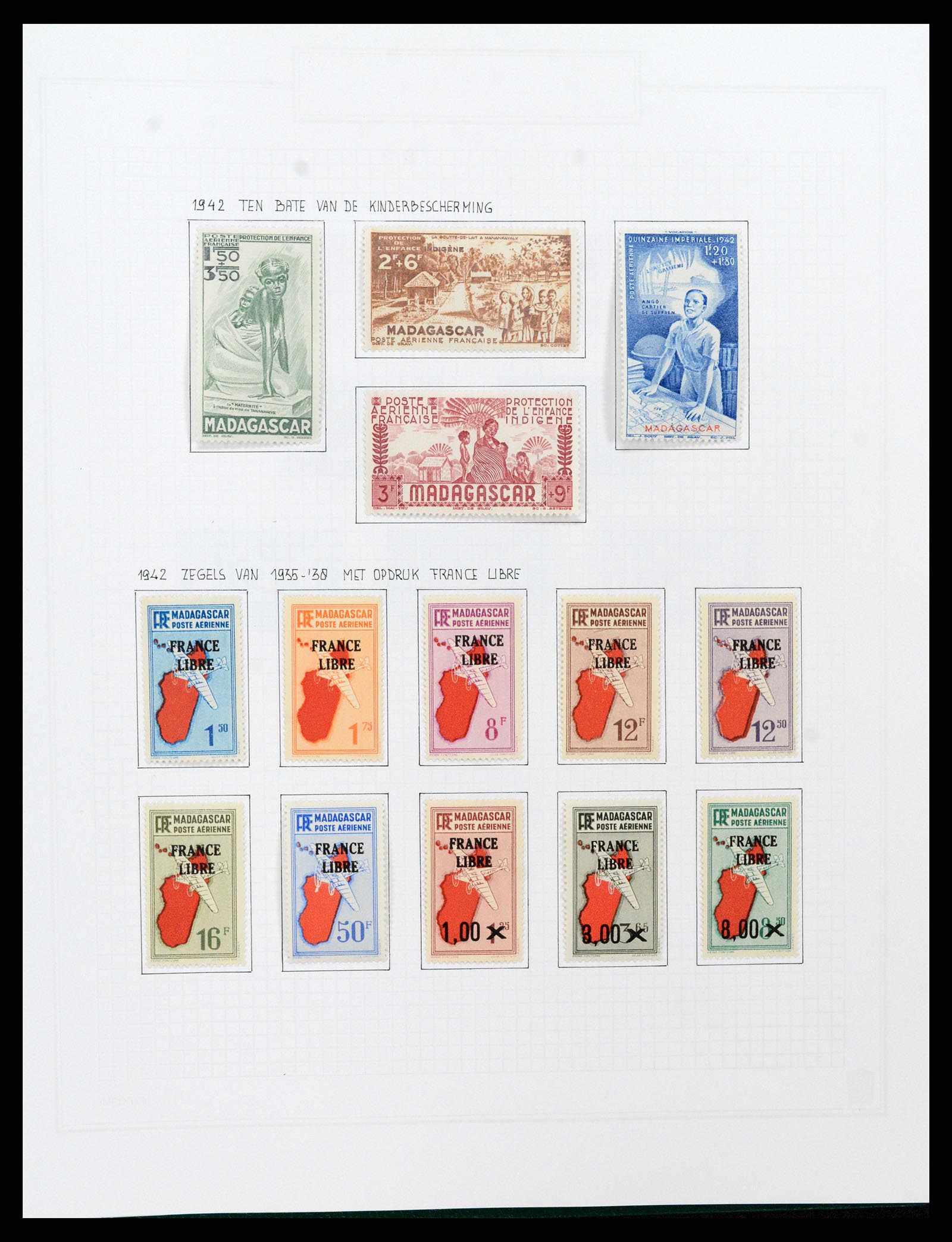 37473 051 - Stamp collection 37473 French Colonies 1888-1957.