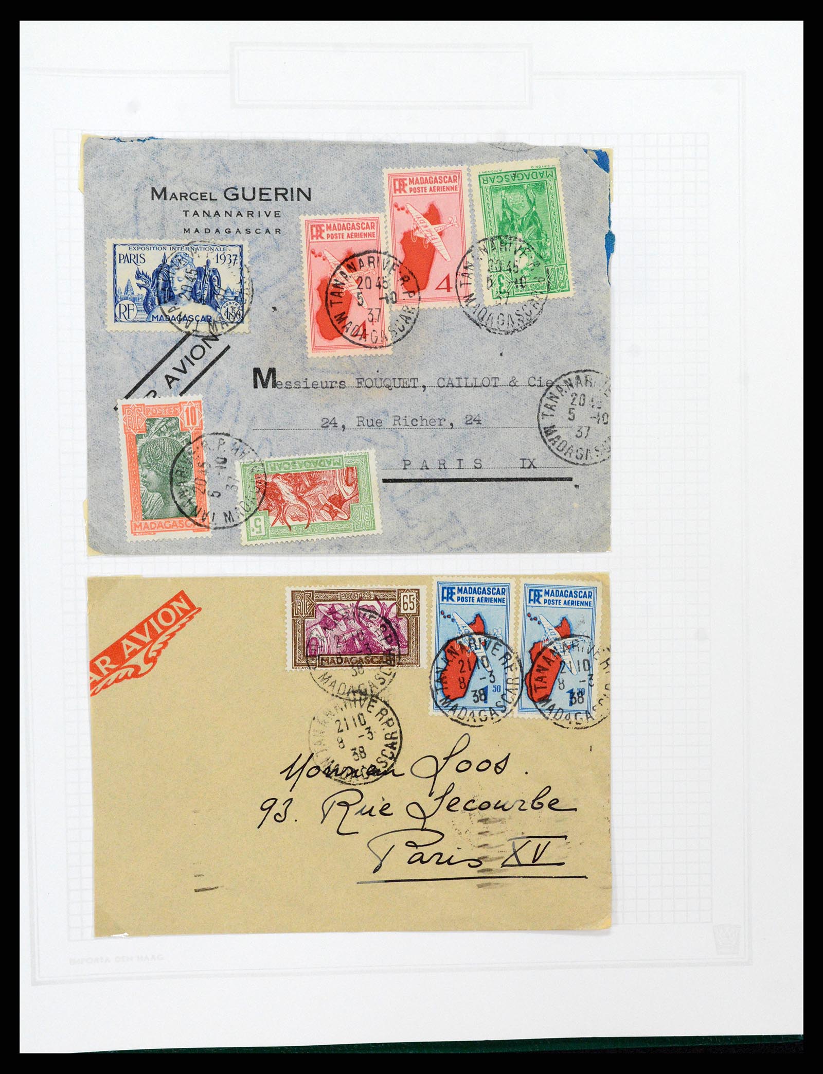 37473 059 - Stamp collection 37473 French Colonies 1888-1957.