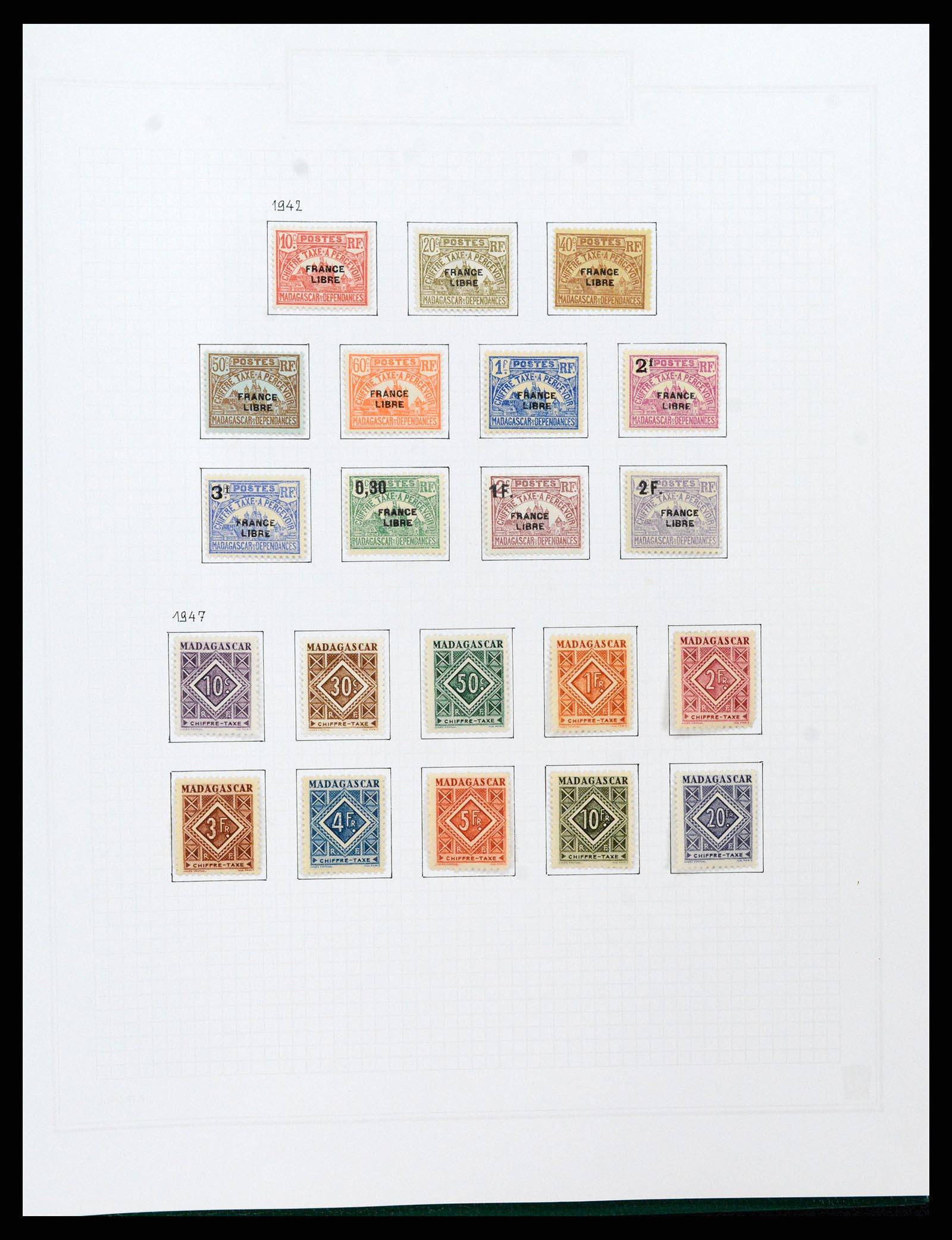 37473 061 - Stamp collection 37473 French Colonies 1888-1957.