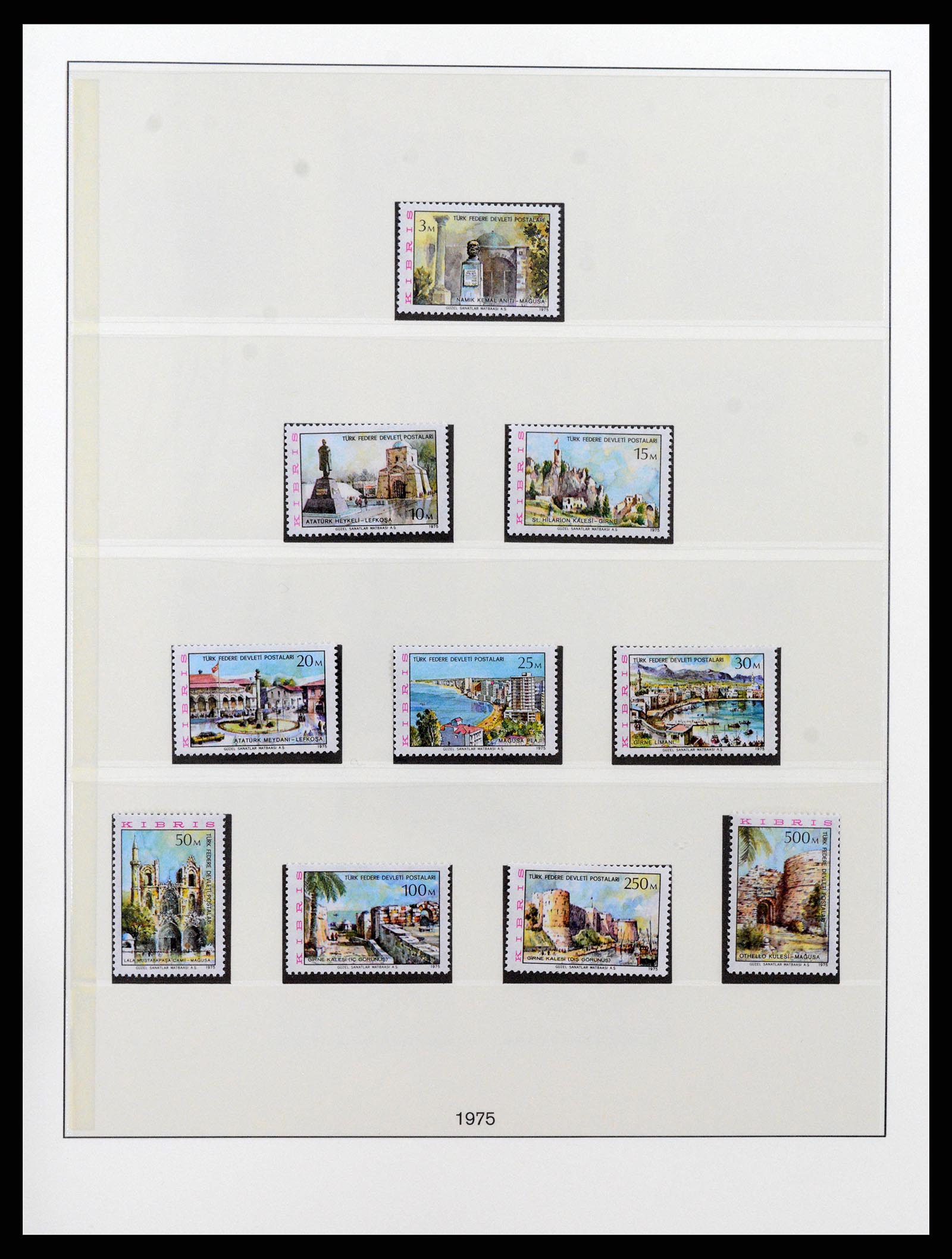 37477 002 - Postzegelverzameling 37477 Turks Cyprus 1974-1991.