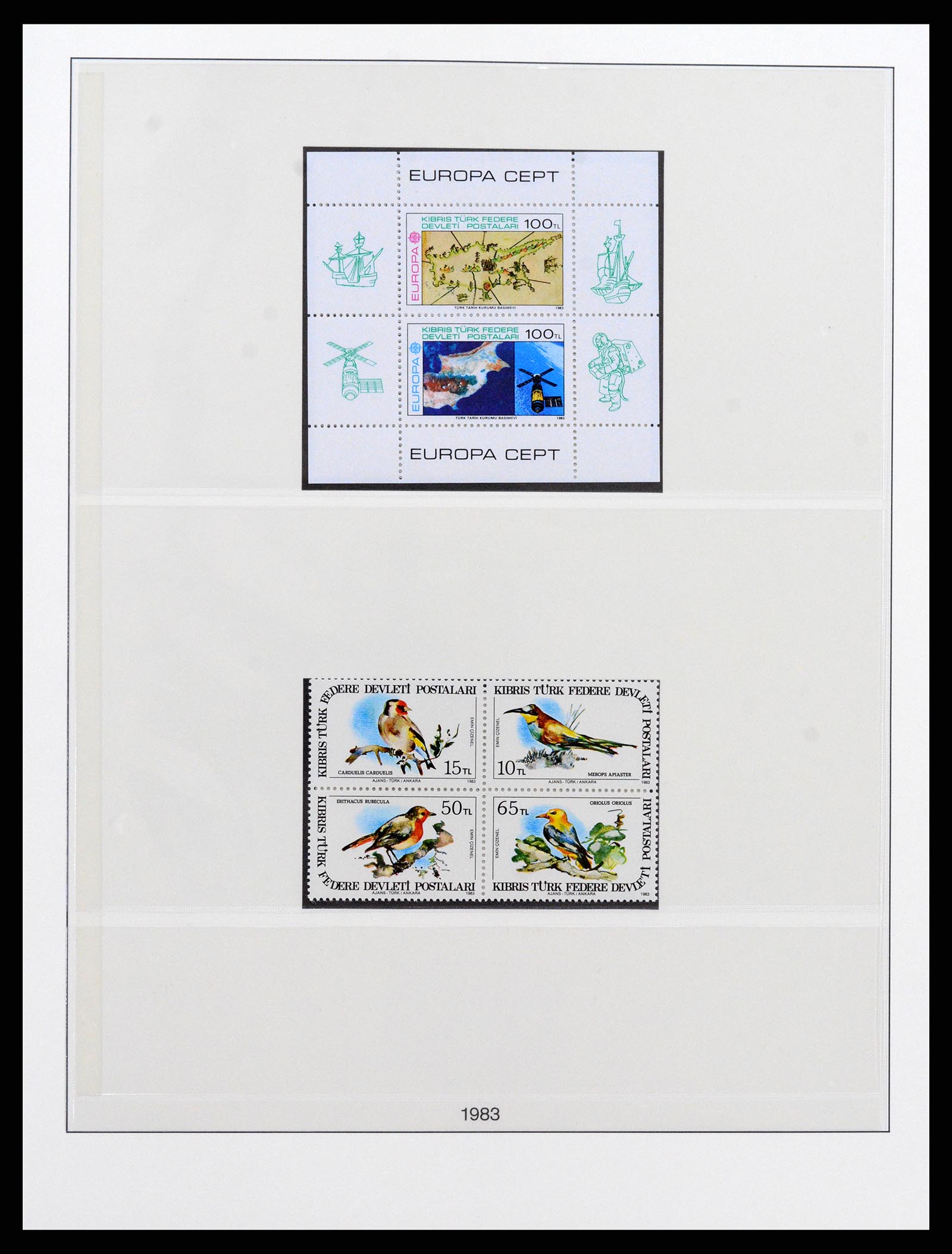 37477 014 - Postzegelverzameling 37477 Turks Cyprus 1974-1991.