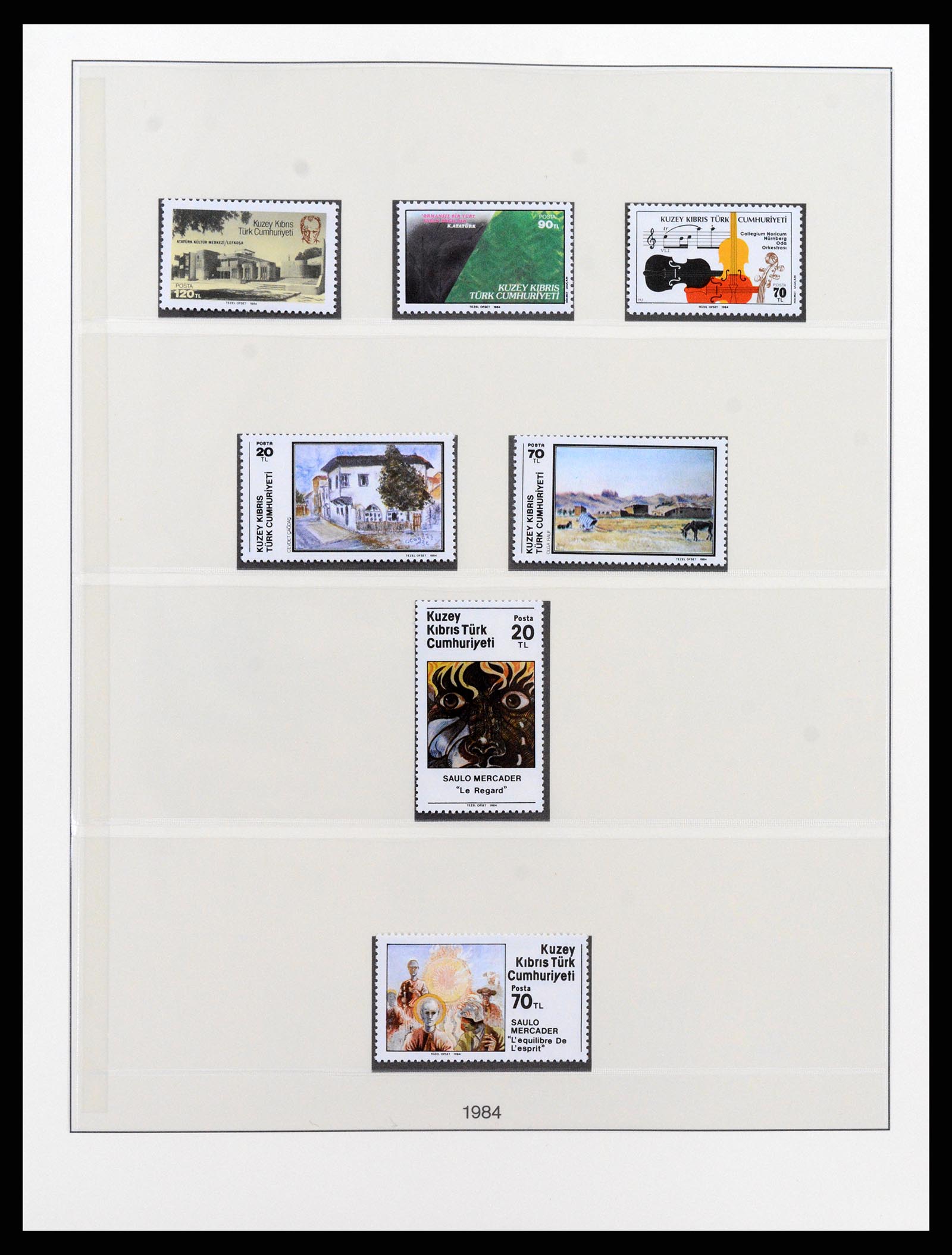 37477 016 - Postzegelverzameling 37477 Turks Cyprus 1974-1991.