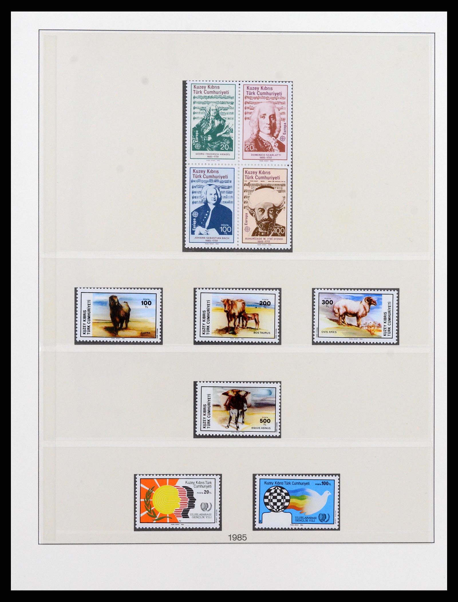 37477 017 - Postzegelverzameling 37477 Turks Cyprus 1974-1991.