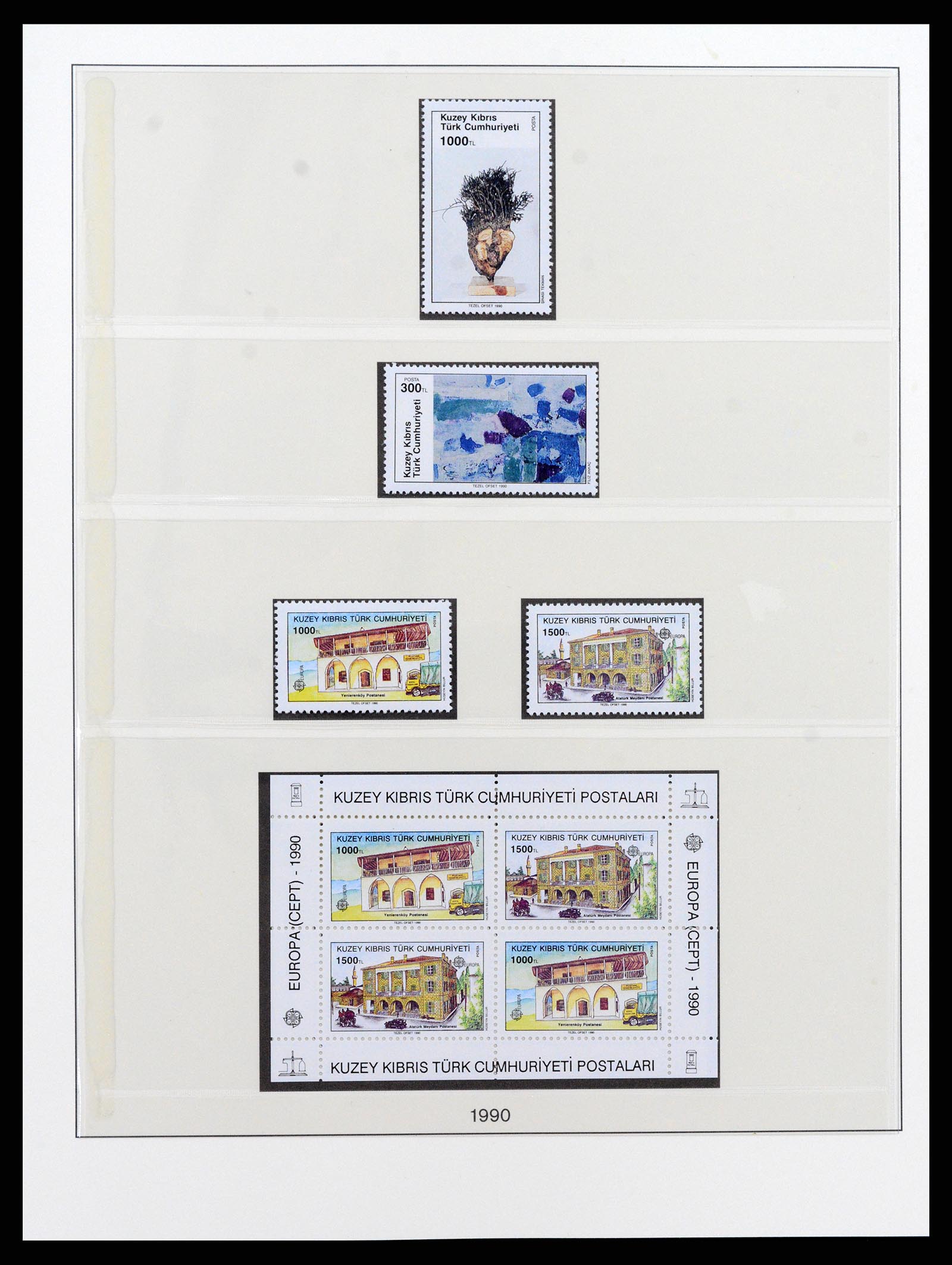 37477 029 - Postzegelverzameling 37477 Turks Cyprus 1974-1991.