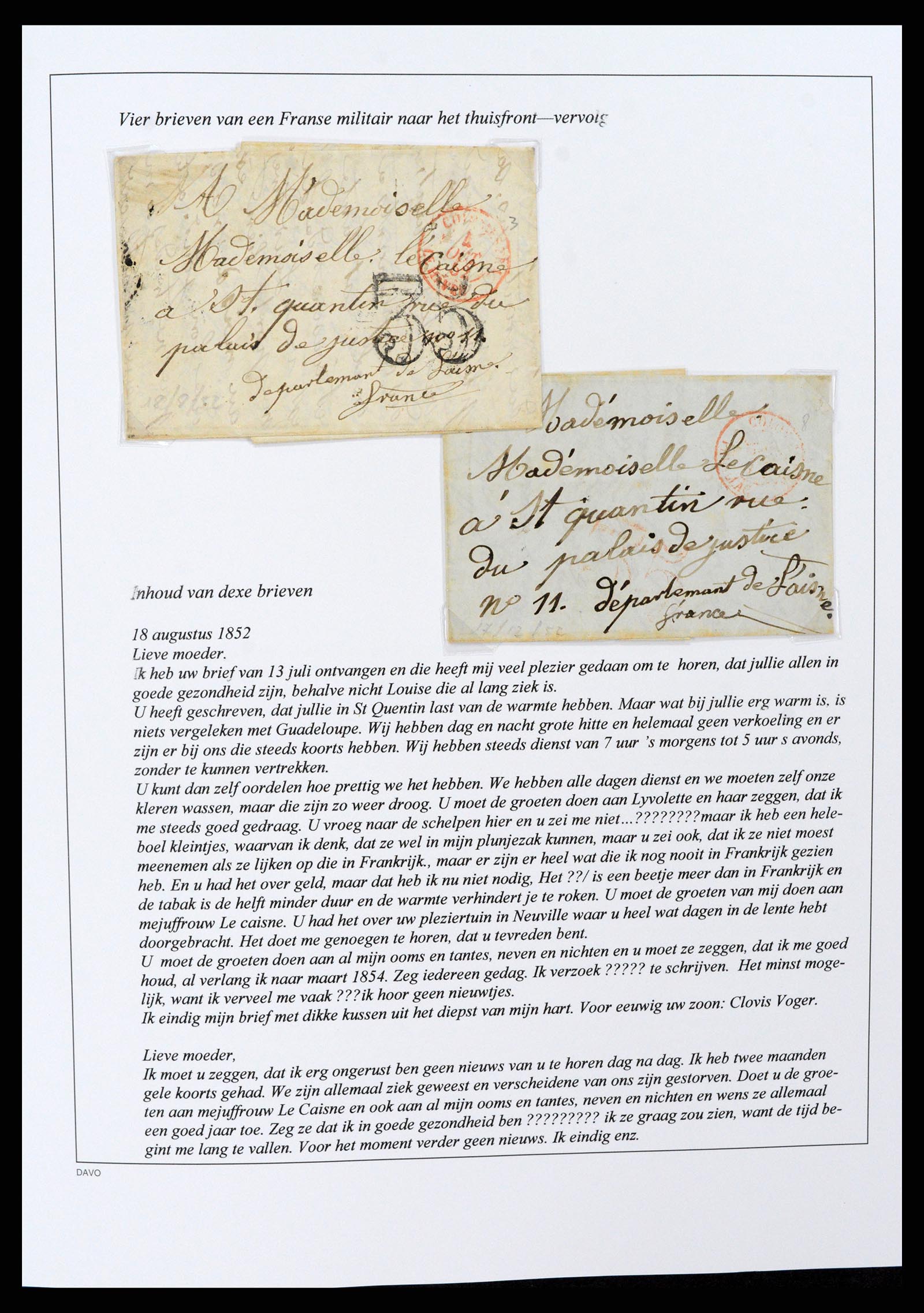 37480 017 - Postzegelverzameling 37480 Guadeloupe supercollectie 1823-1947.