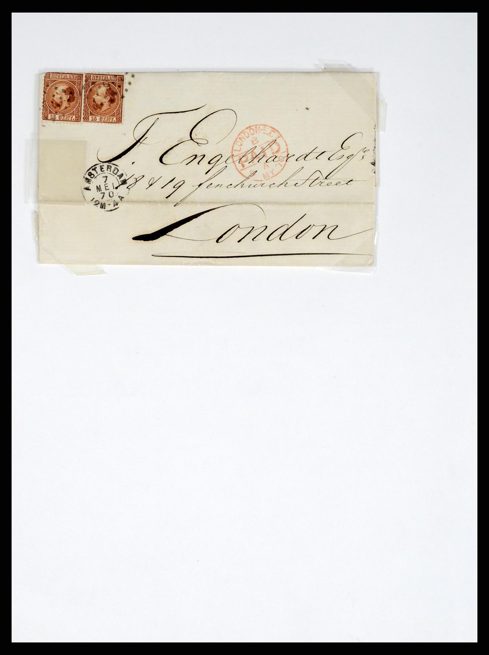 37486 001 - Postzegelverzameling 37486 Nederland 1852-1968.