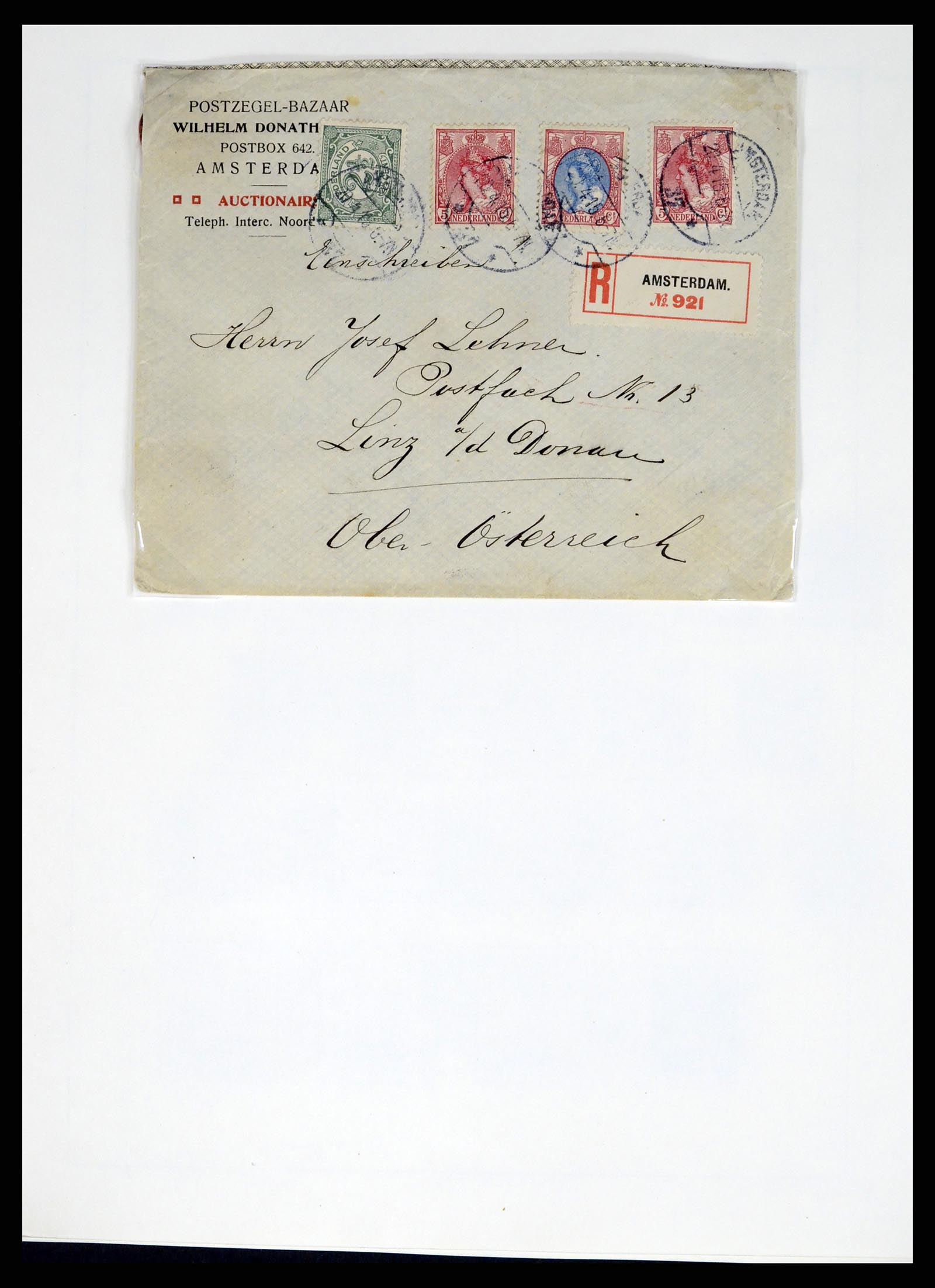 37486 006 - Postzegelverzameling 37486 Nederland 1852-1968.