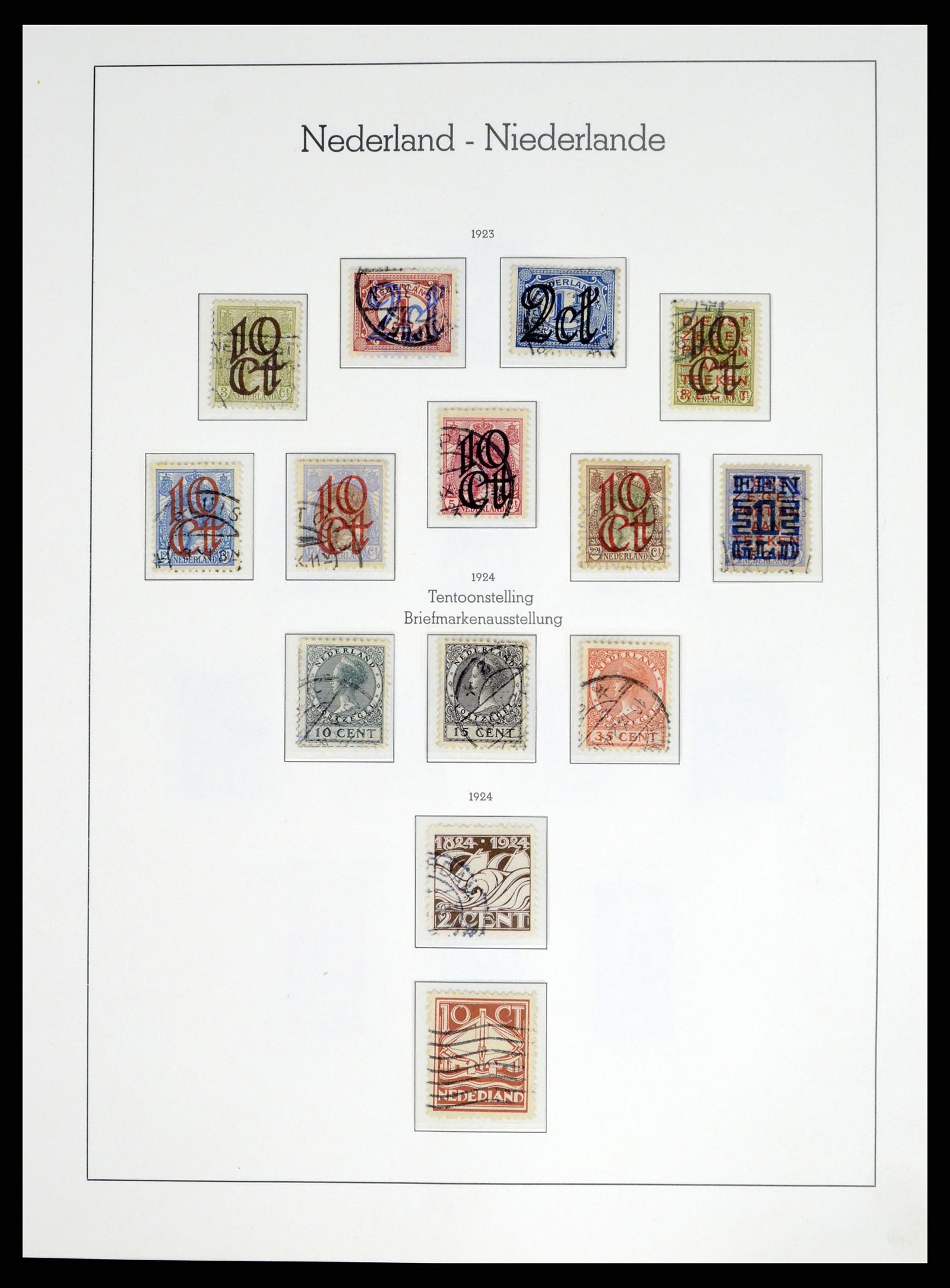 37486 012 - Postzegelverzameling 37486 Nederland 1852-1968.