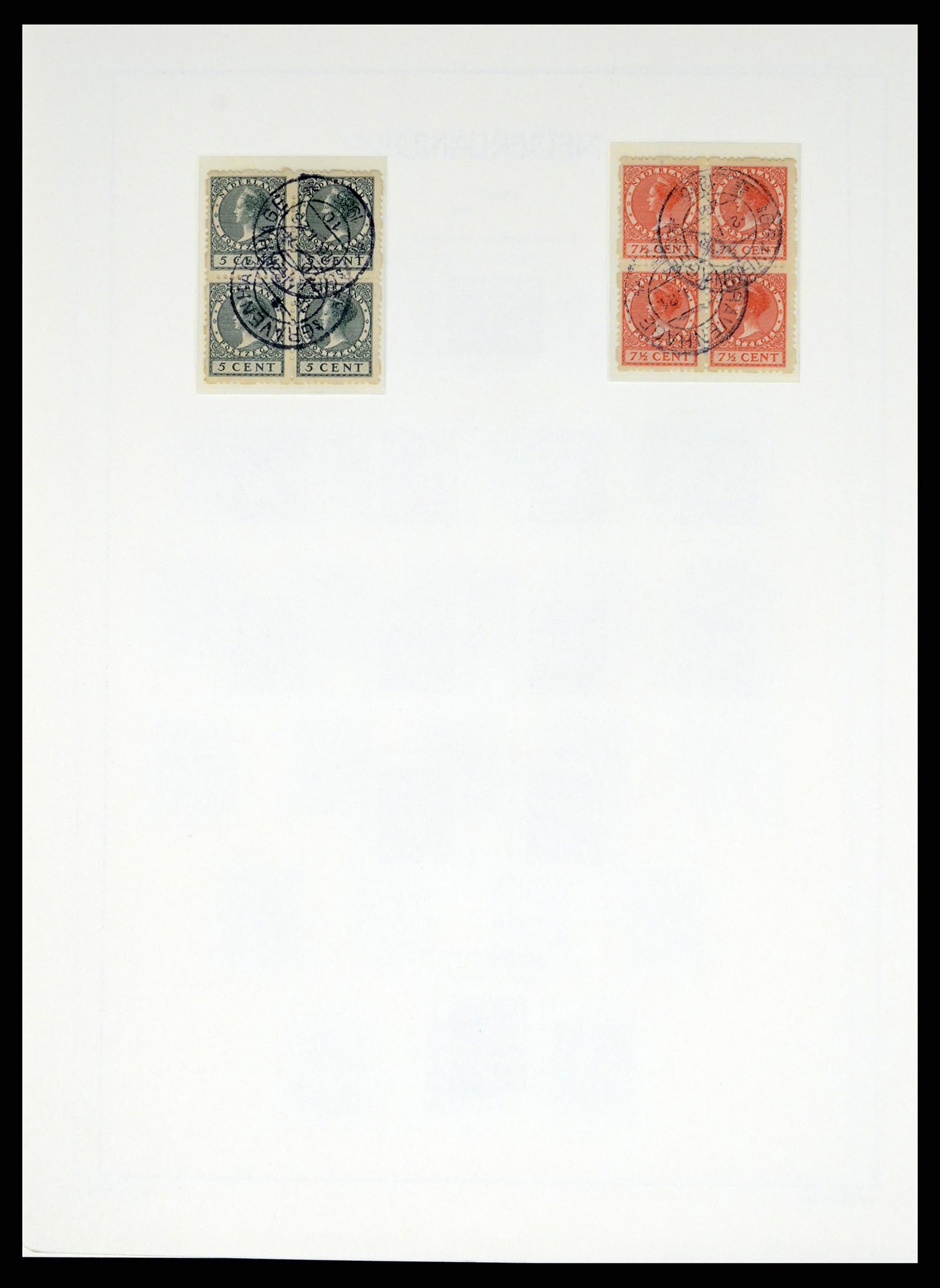 37486 021 - Postzegelverzameling 37486 Nederland 1852-1968.