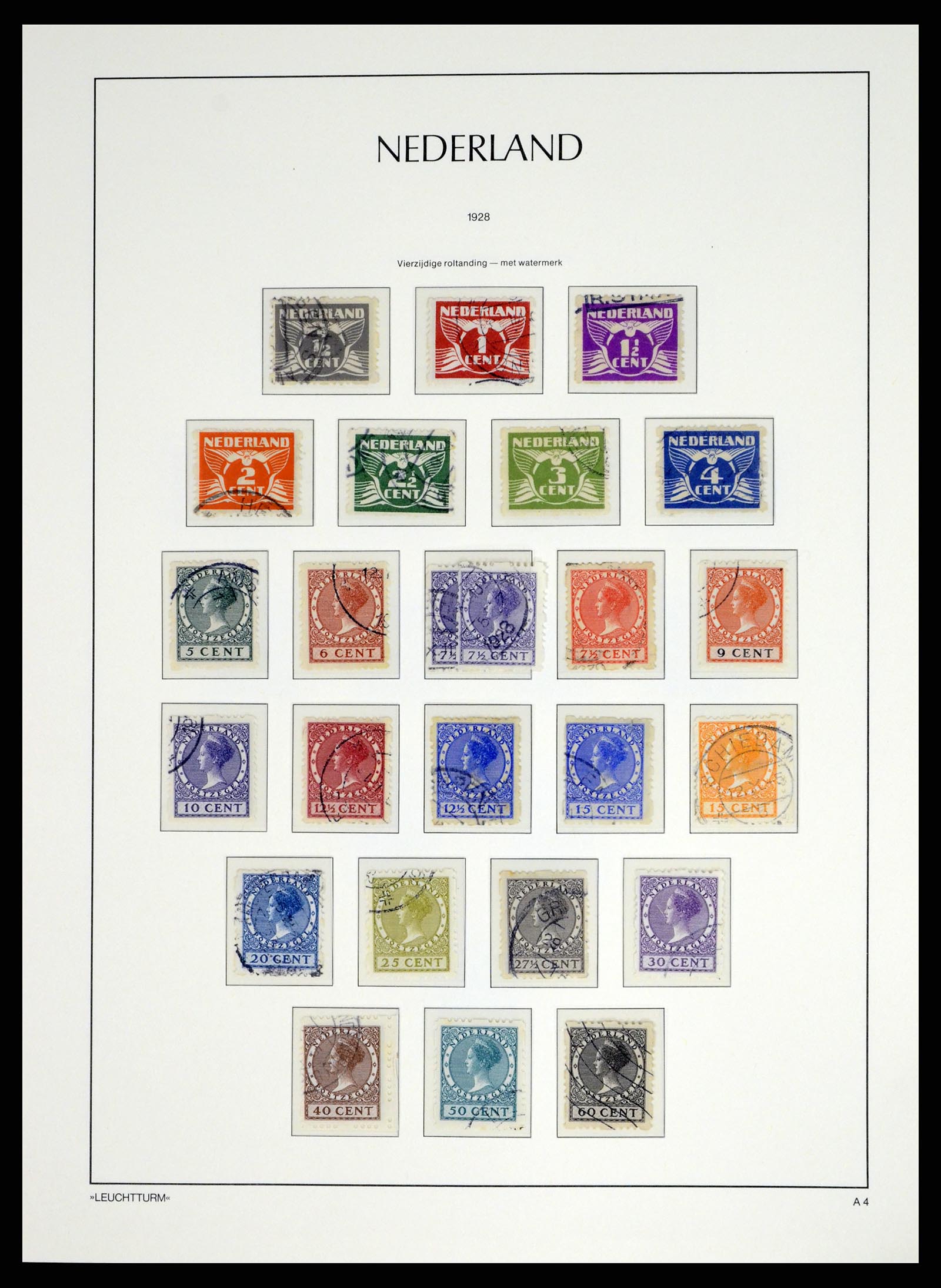 37486 022 - Postzegelverzameling 37486 Nederland 1852-1968.