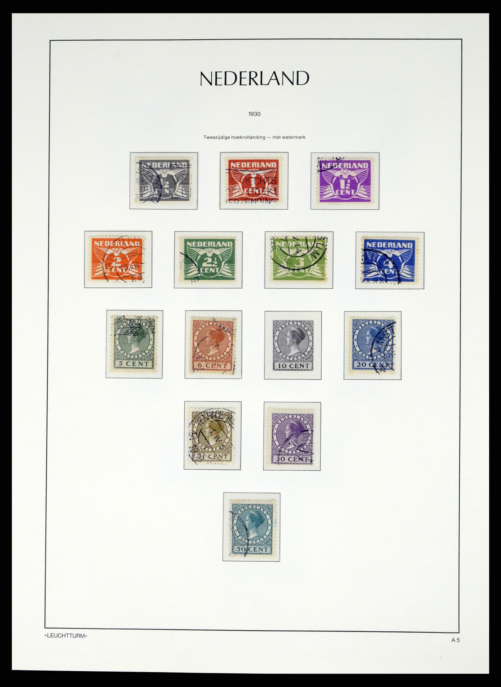 37486 023 - Postzegelverzameling 37486 Nederland 1852-1968.