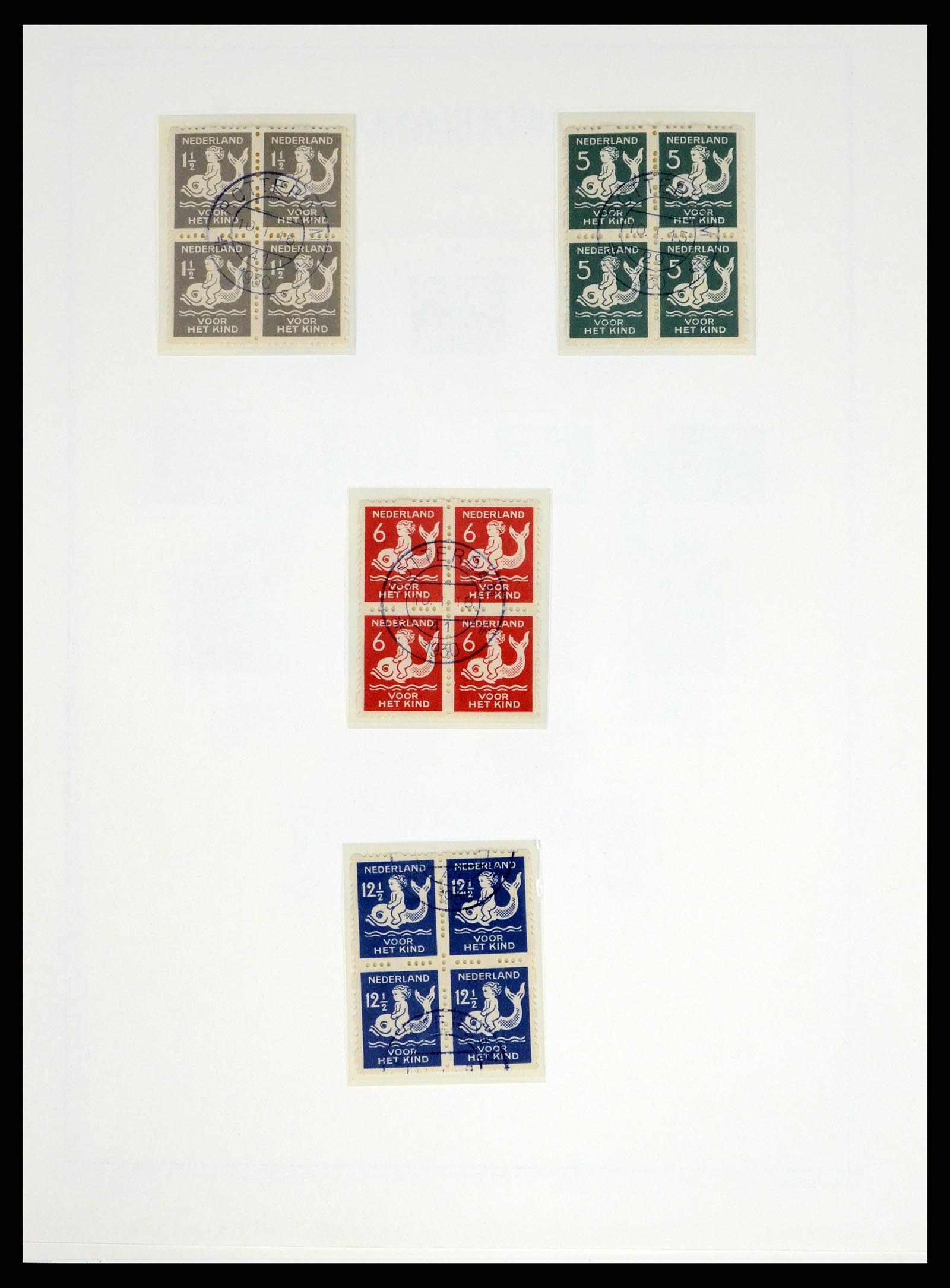 37486 024 - Postzegelverzameling 37486 Nederland 1852-1968.