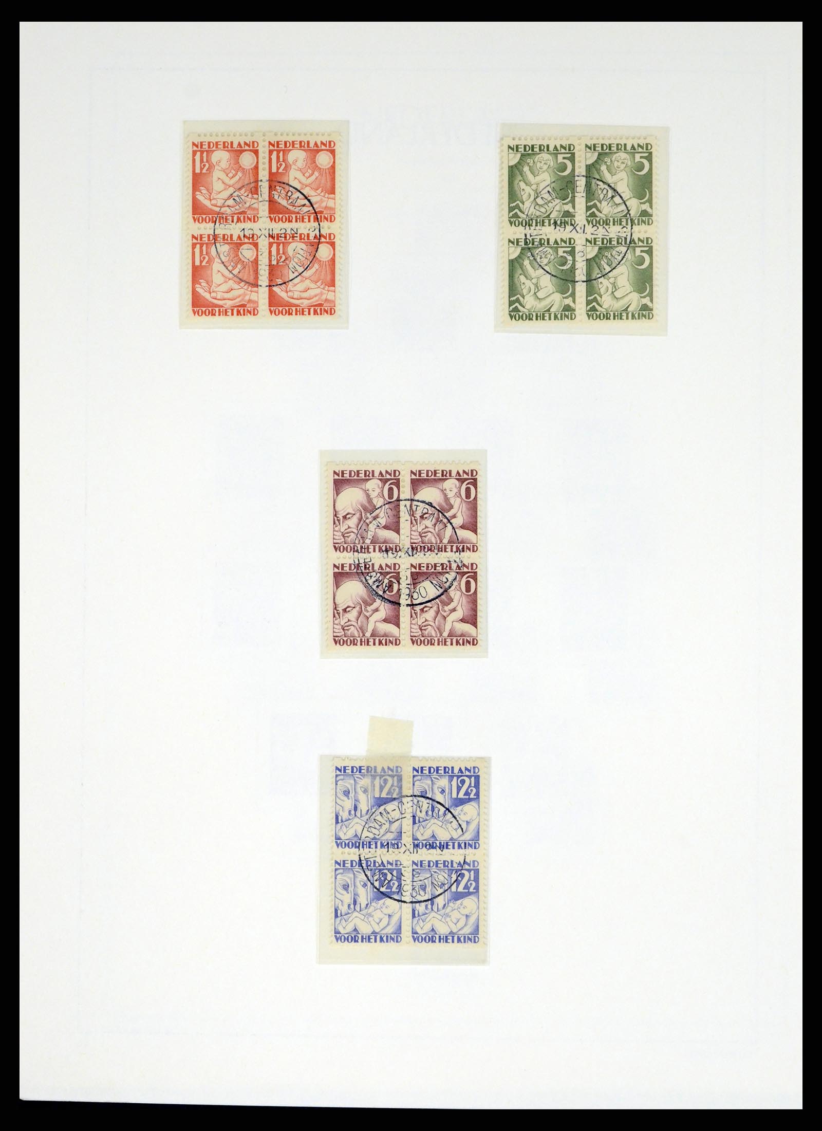 37486 026 - Postzegelverzameling 37486 Nederland 1852-1968.