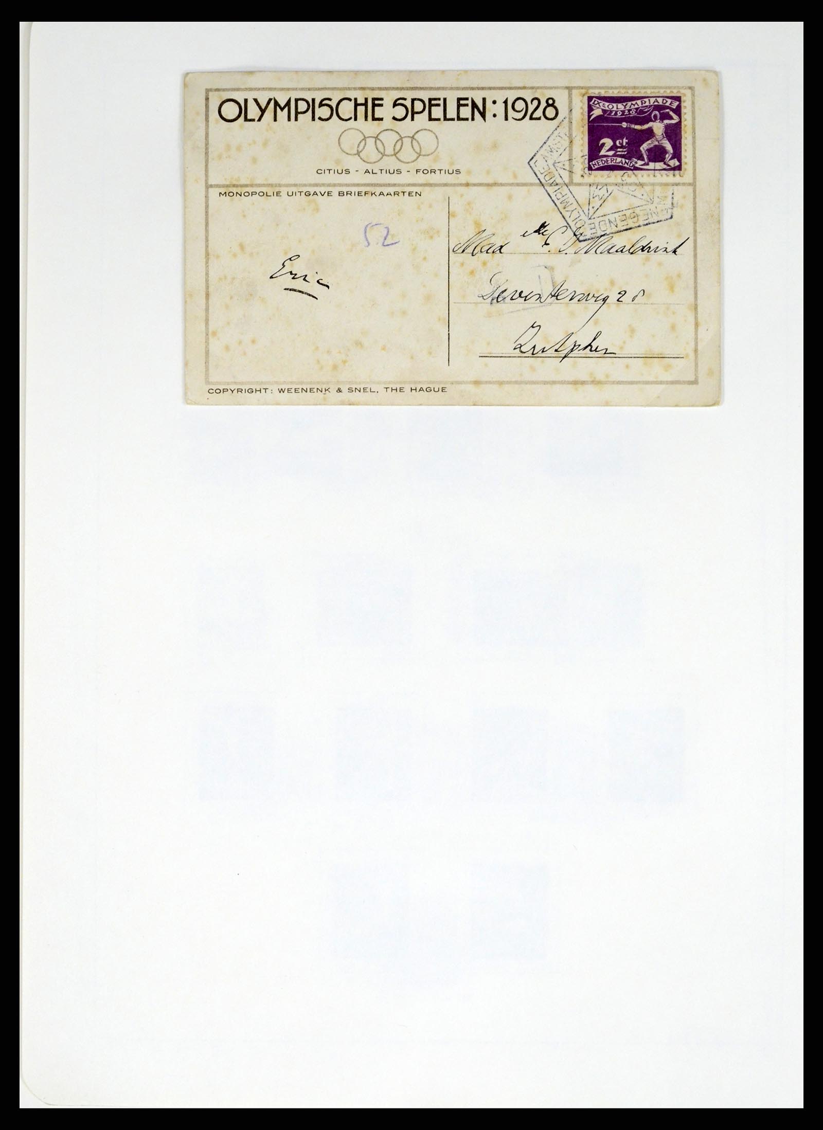 37486 030 - Postzegelverzameling 37486 Nederland 1852-1968.