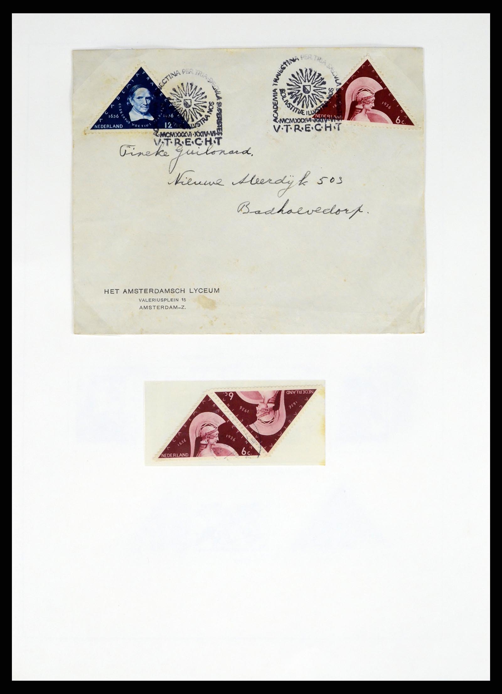37486 037 - Postzegelverzameling 37486 Nederland 1852-1968.
