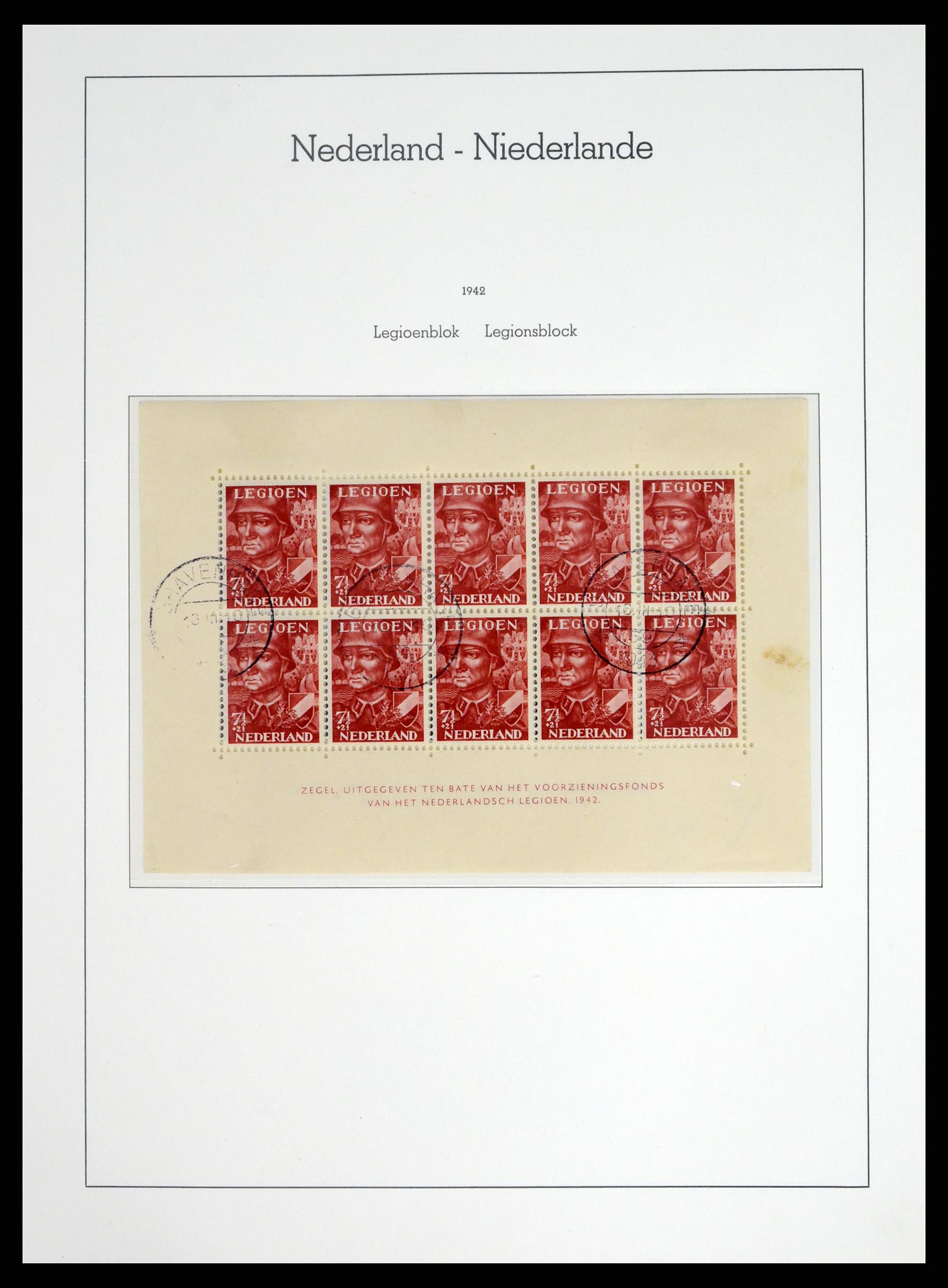 37486 050 - Postzegelverzameling 37486 Nederland 1852-1968.