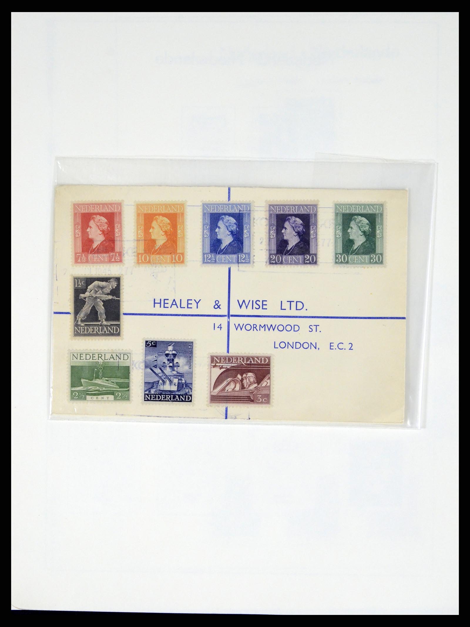 37486 054 - Postzegelverzameling 37486 Nederland 1852-1968.