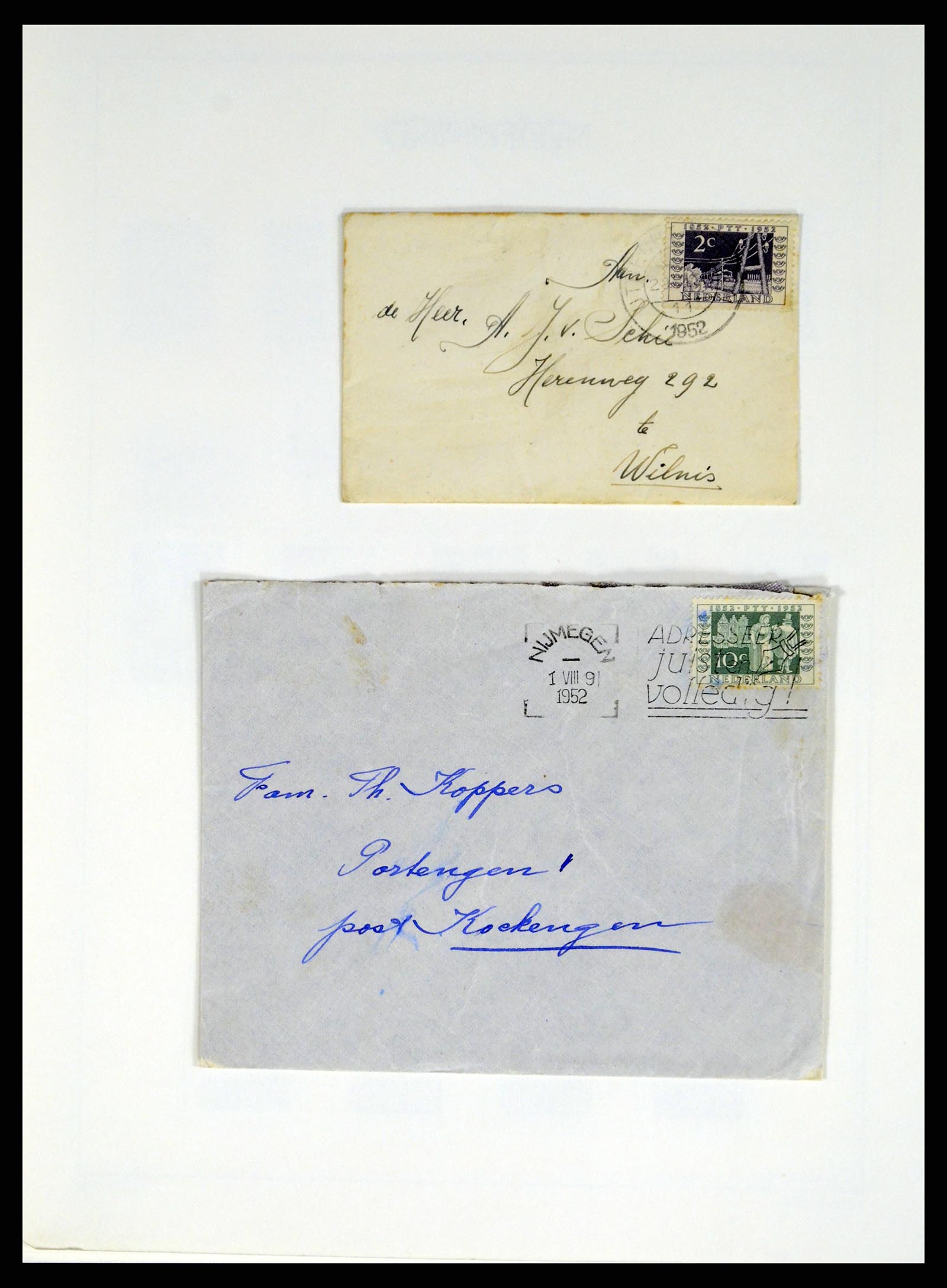 37486 066 - Postzegelverzameling 37486 Nederland 1852-1968.