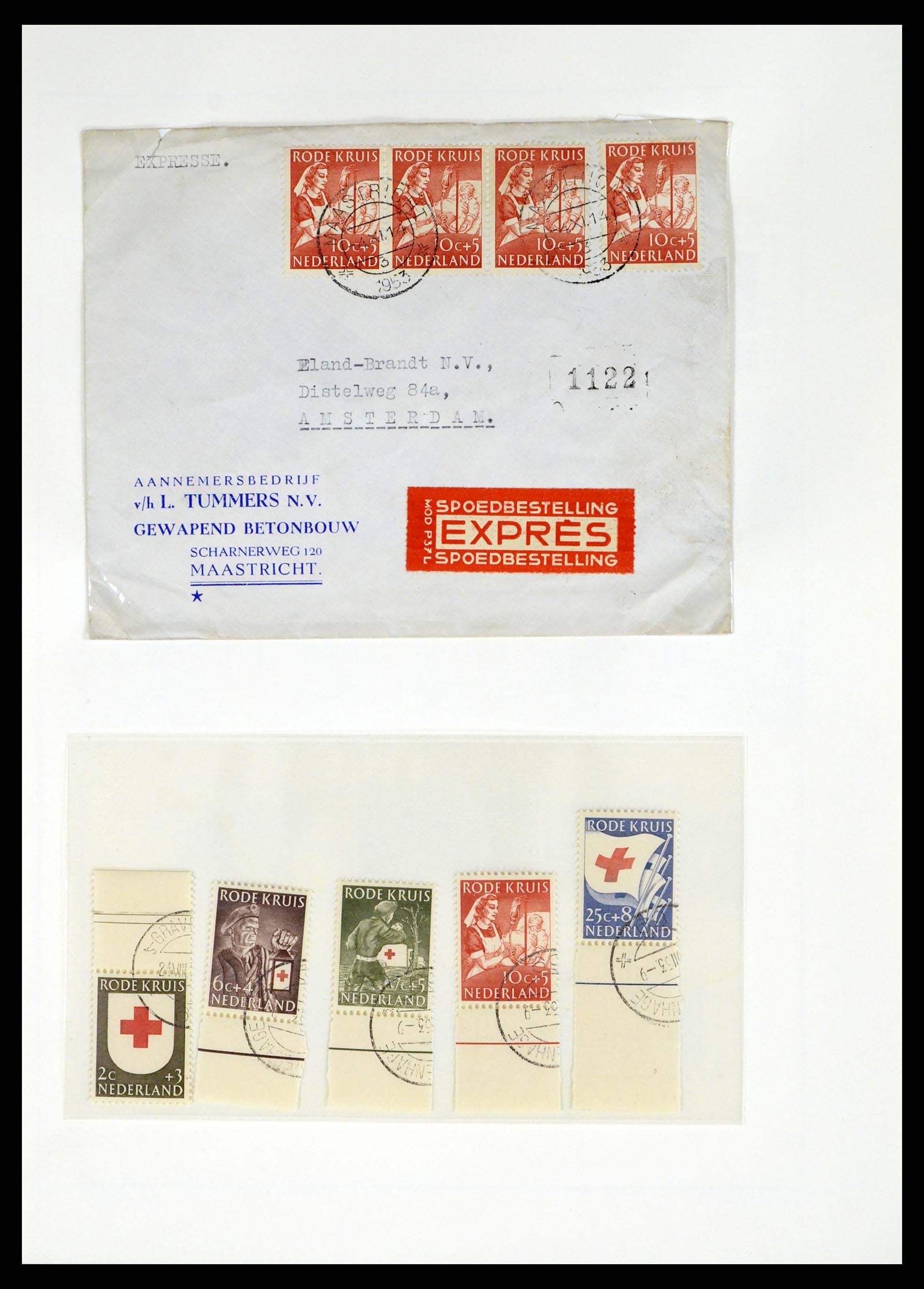37486 068 - Postzegelverzameling 37486 Nederland 1852-1968.