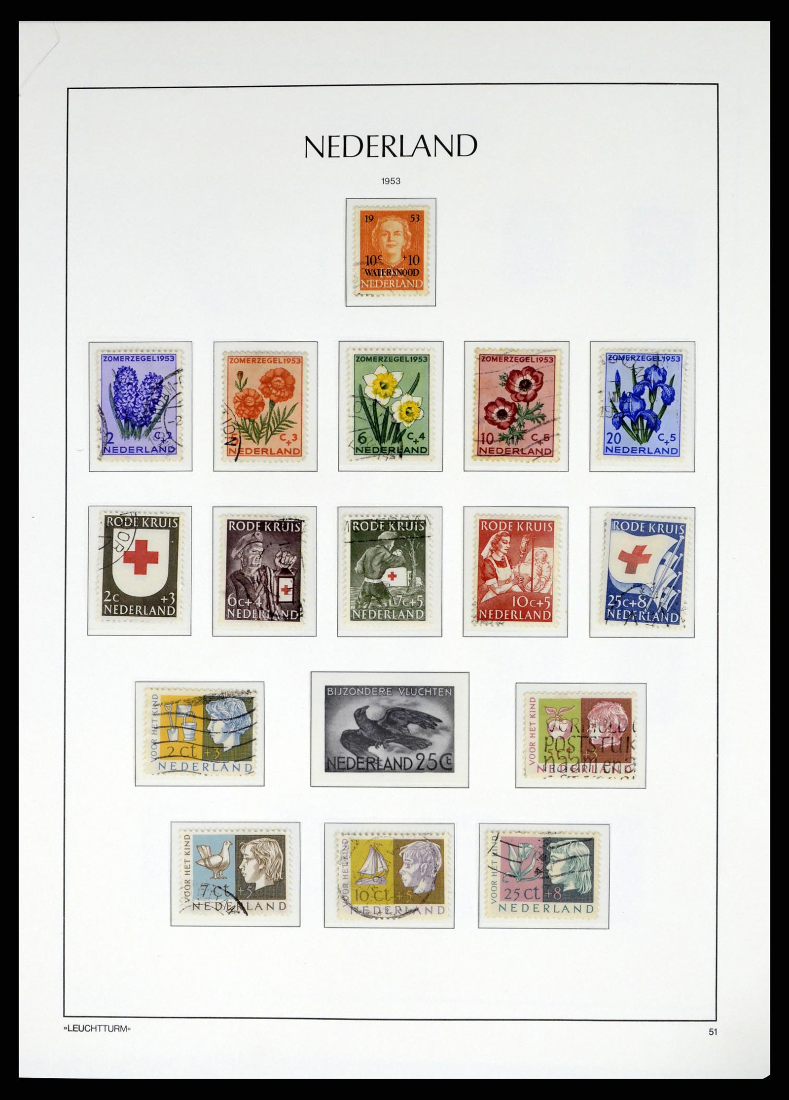 37486 069 - Postzegelverzameling 37486 Nederland 1852-1968.