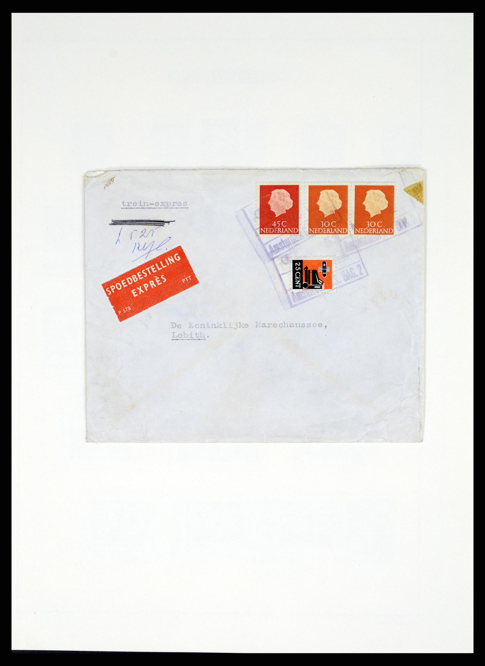 37486 070 - Postzegelverzameling 37486 Nederland 1852-1968.