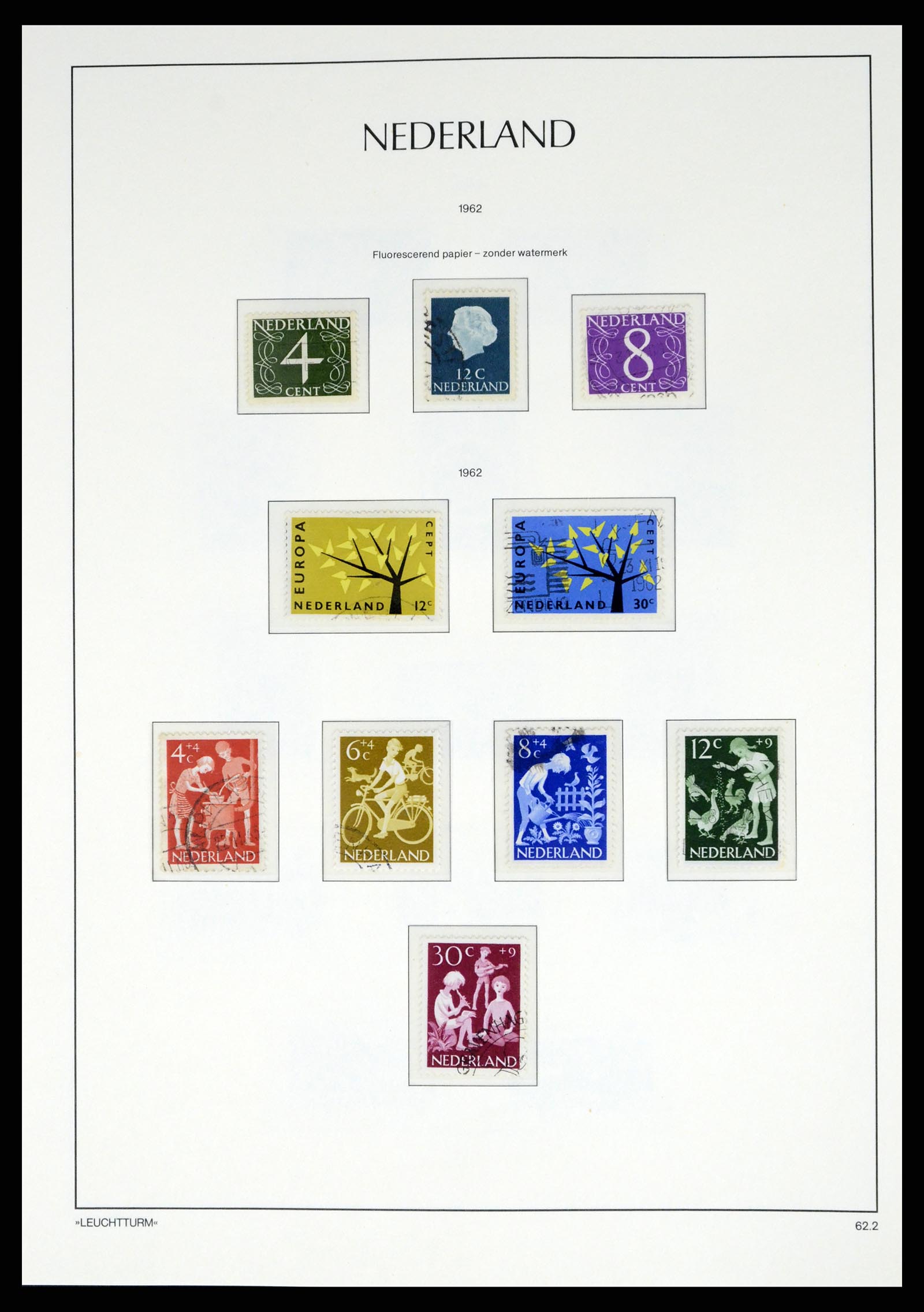 37486 083 - Postzegelverzameling 37486 Nederland 1852-1968.