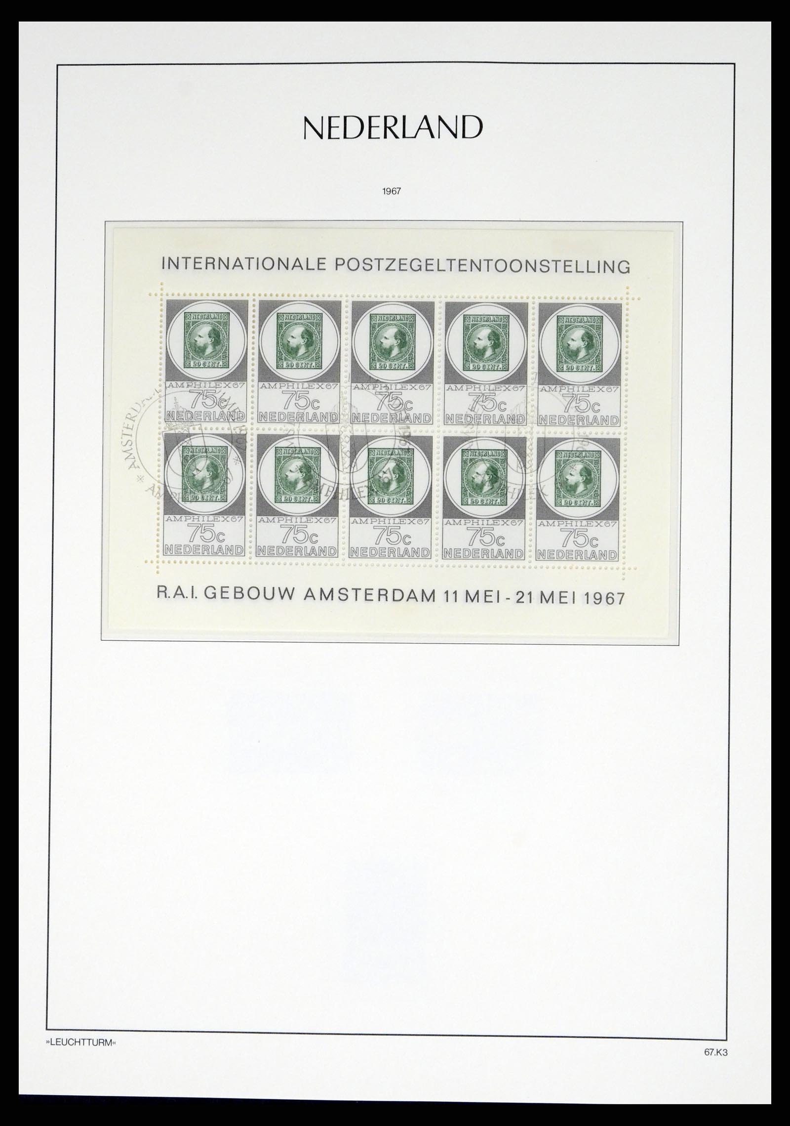 37486 100 - Postzegelverzameling 37486 Nederland 1852-1968.