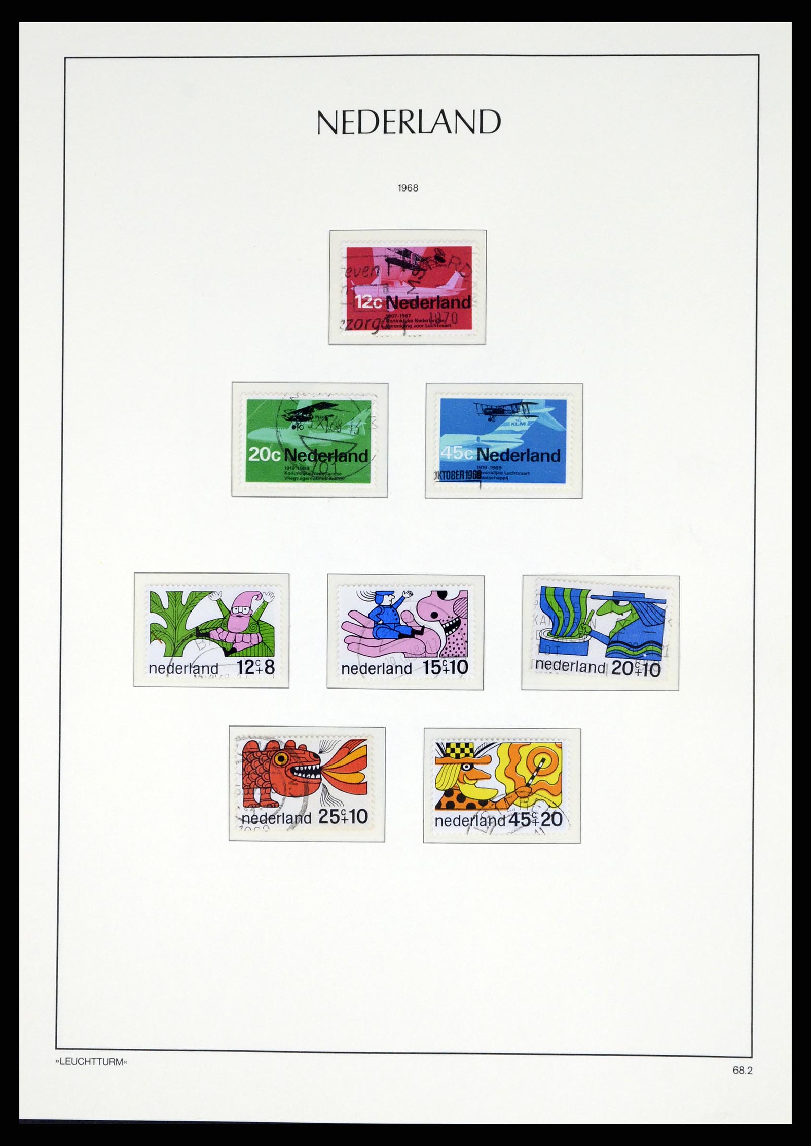 37486 102 - Postzegelverzameling 37486 Nederland 1852-1968.